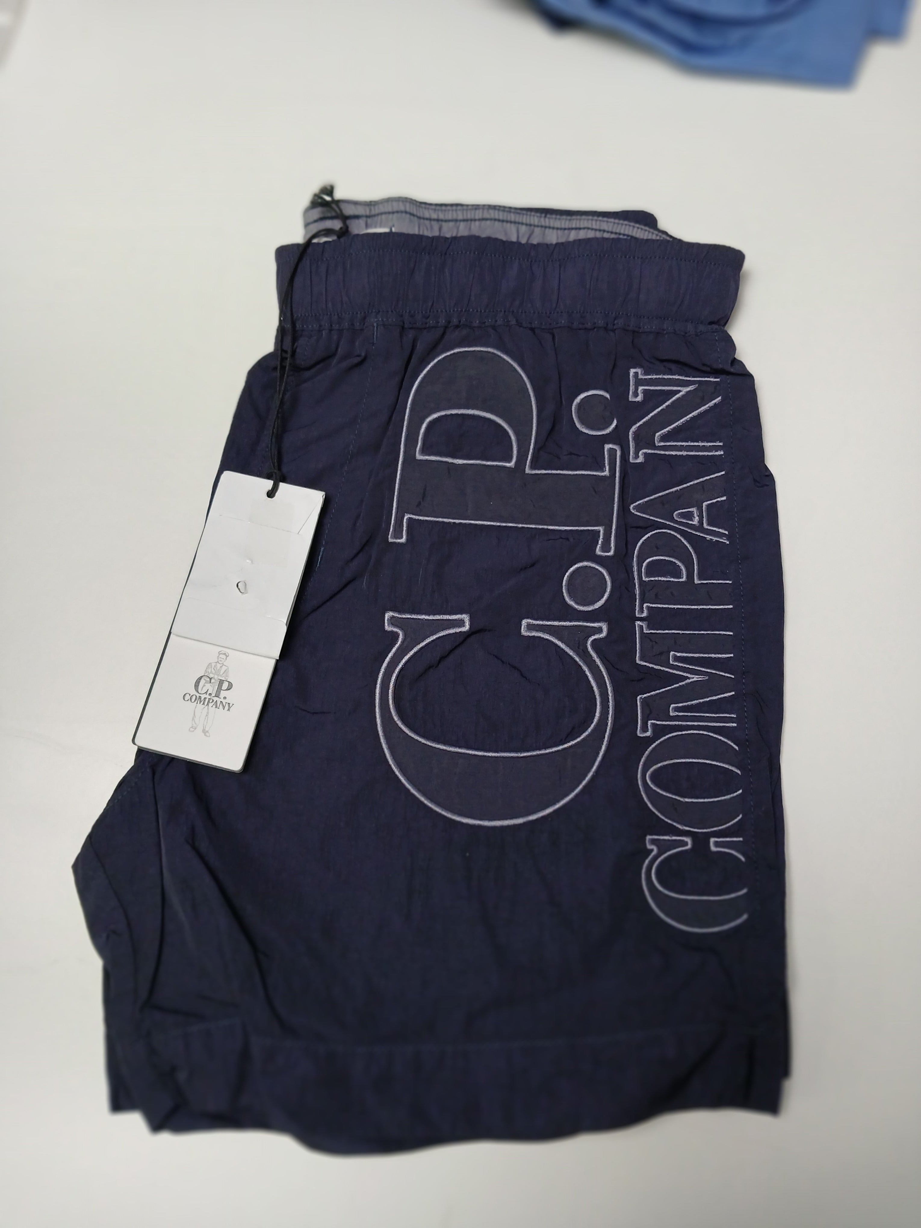 CP Company Eco Chrome R Logo Swim Shorts