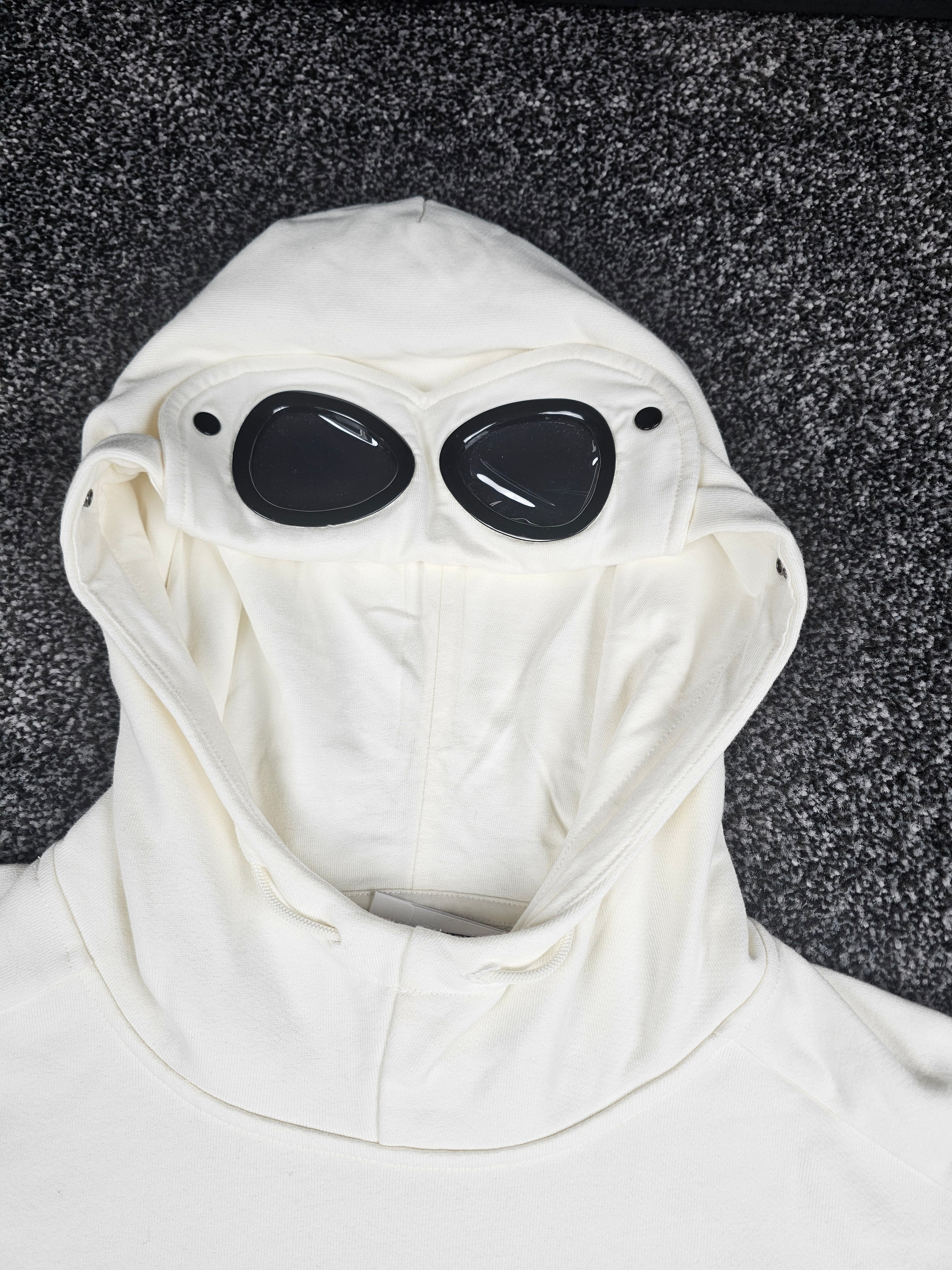 CP Company Goggle Sweat Hooded Diagonal Raised Fleece