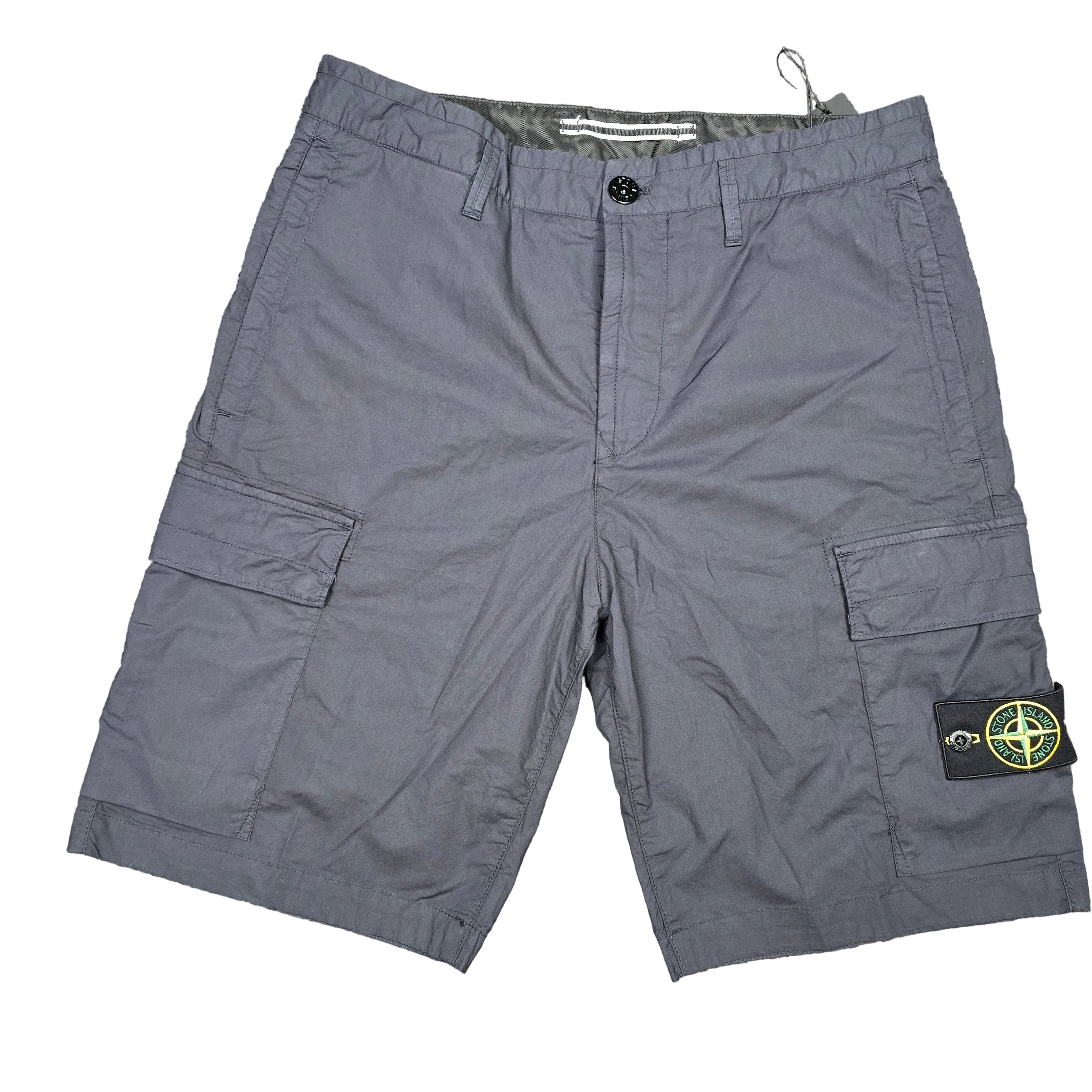 Stone Island S/S26 Regular Fit Bermuda Cargo Shorts