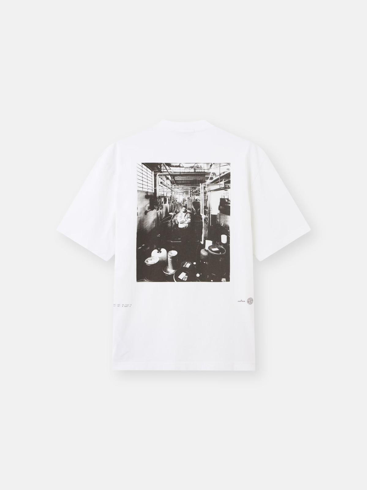 Stone Island SS26 T-Shirt " Carlo Print "