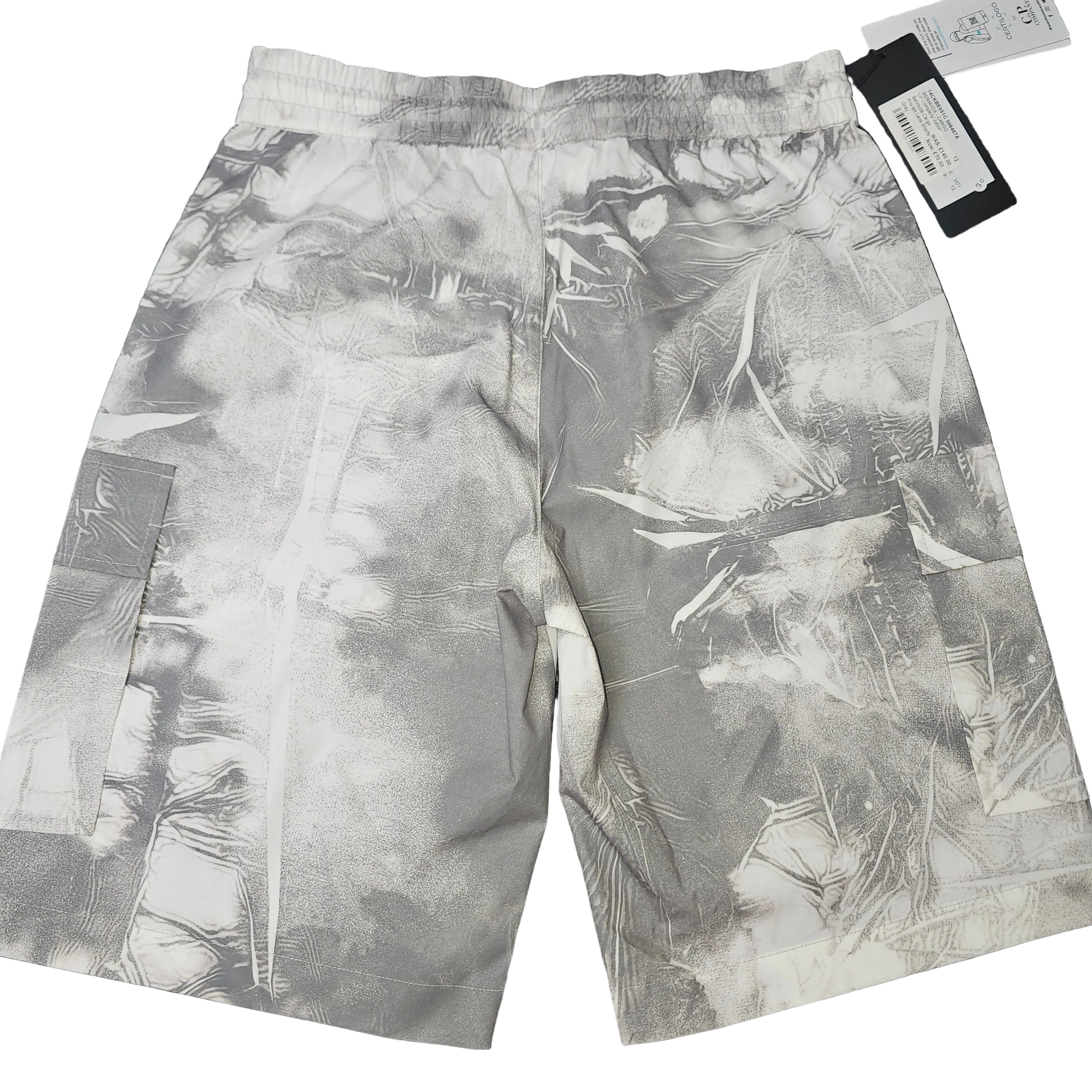 CP Company Junior Bermuda Cargo Pro-Tek Lens Shorts