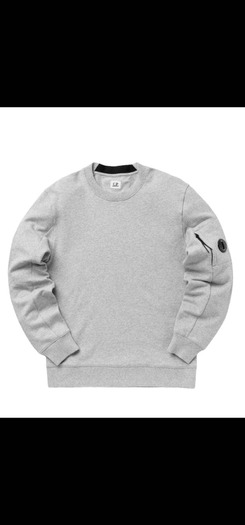 CP Company - Diagonal raised cotton lens Jumper