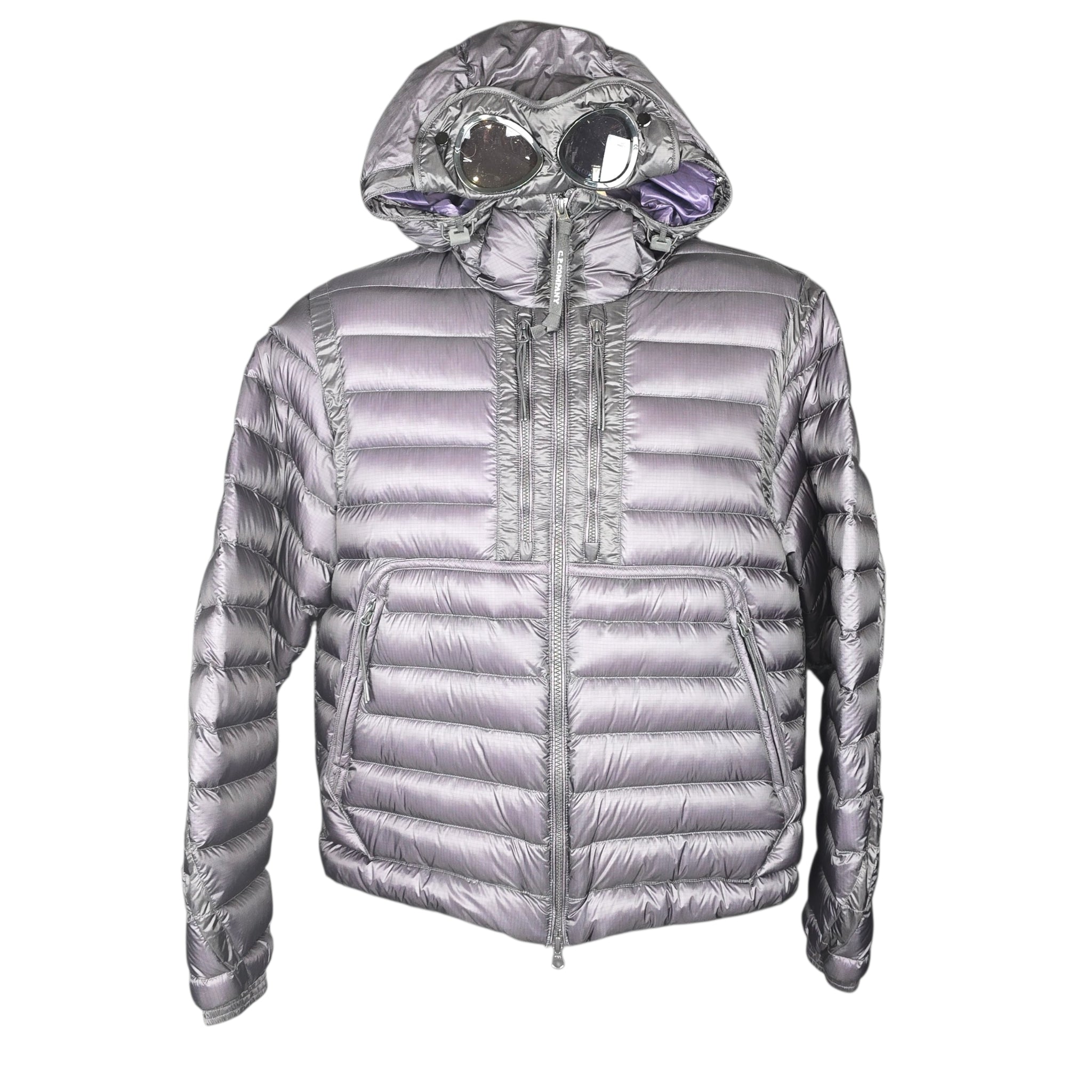 CP Company DD Shell Goggle Down Jacket In Nightshade