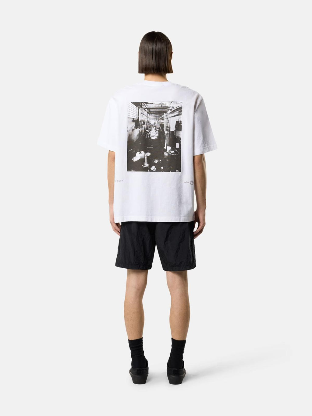 Stone Island SS26 T-Shirt " Carlo Print "