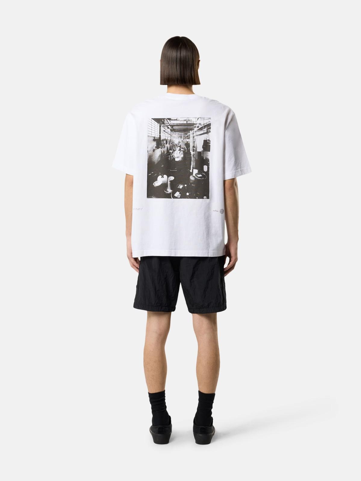 Stone Island SS26 T-Shirt " Carlo Print "