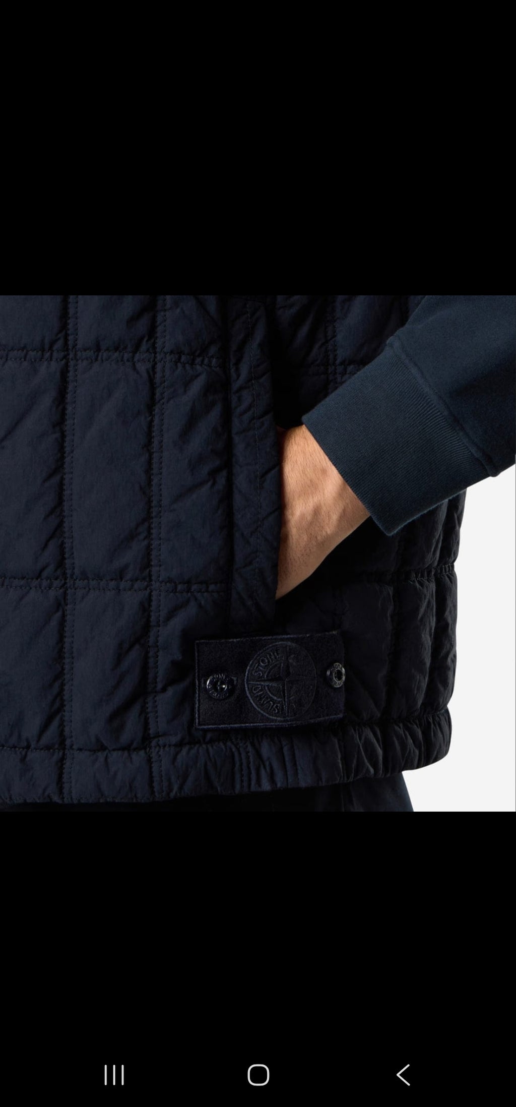 Stone Island Nylon Smerigliato Primaloft Ghost Gilet