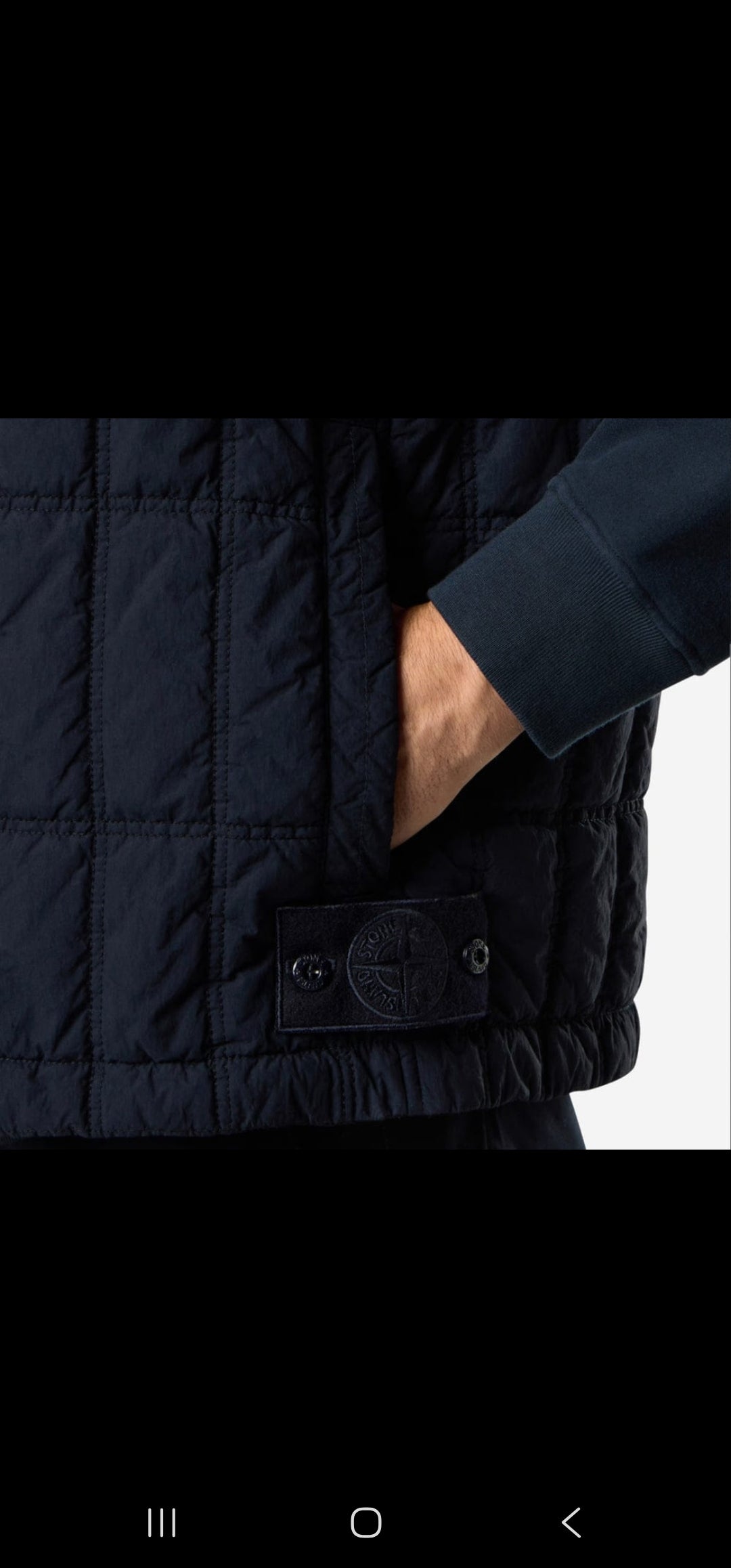 Stone Island Nylon Smerigliato Primaloft Ghost Gilet