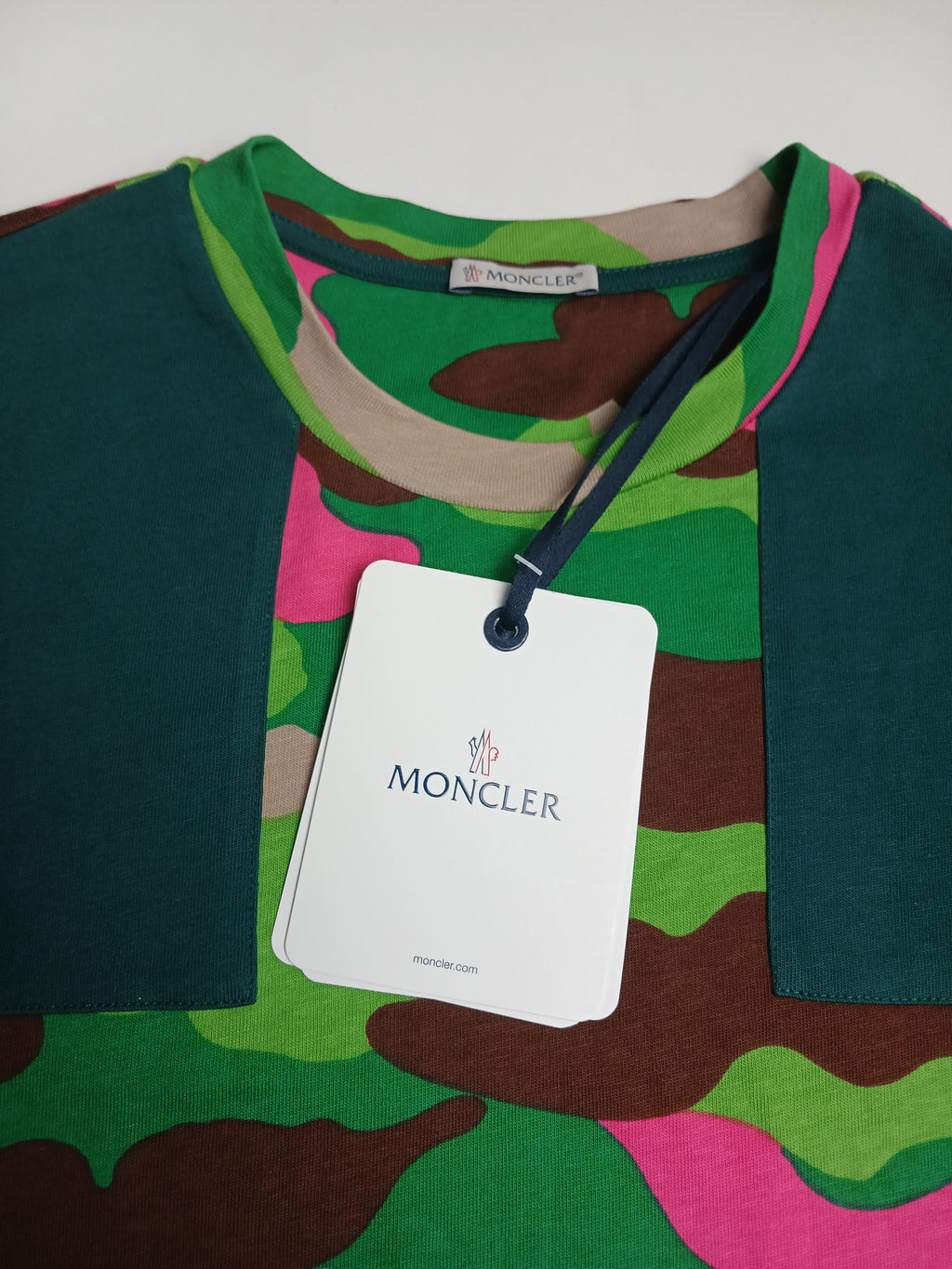 Moncler Neon Camo T Shirt