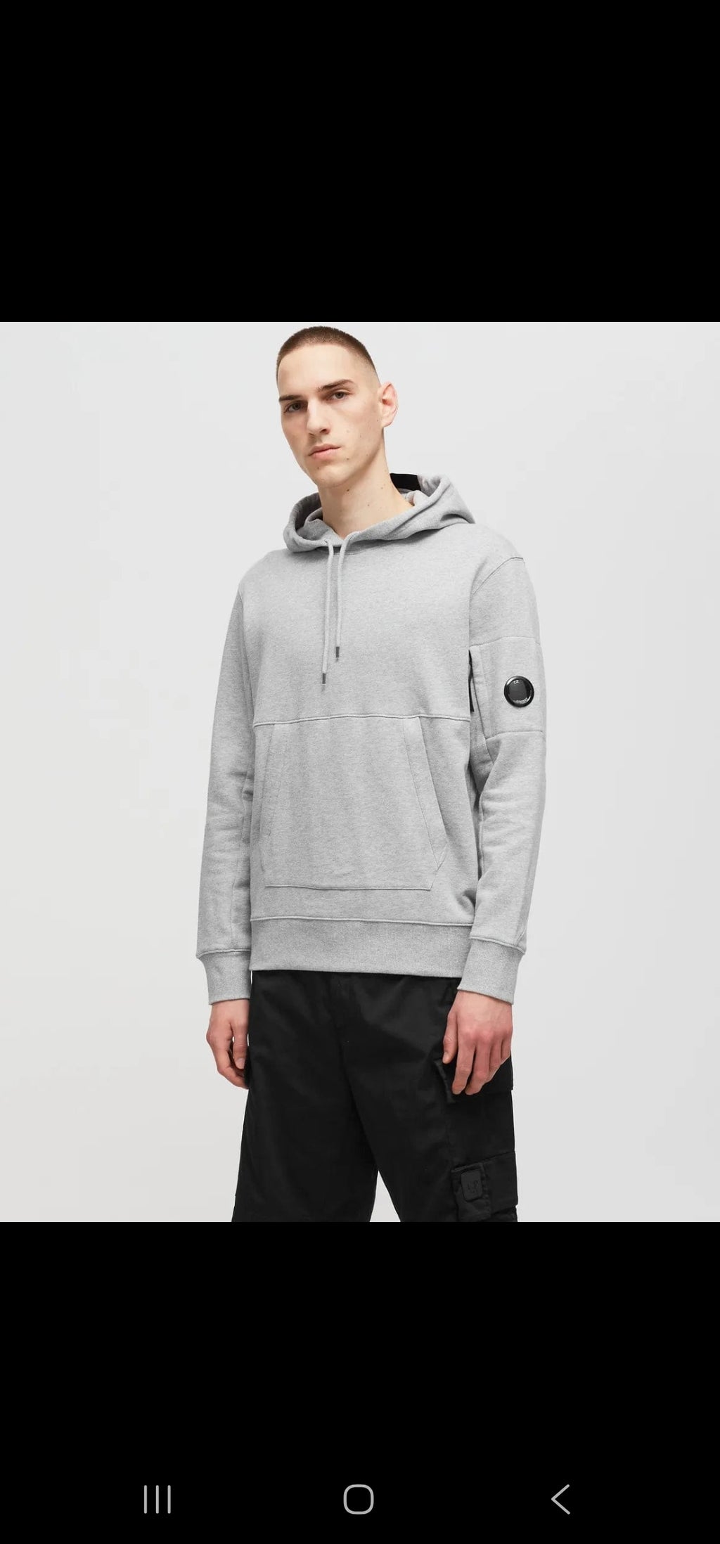 CP Company - Diagonal Raised Cotton Fleece Hoodie