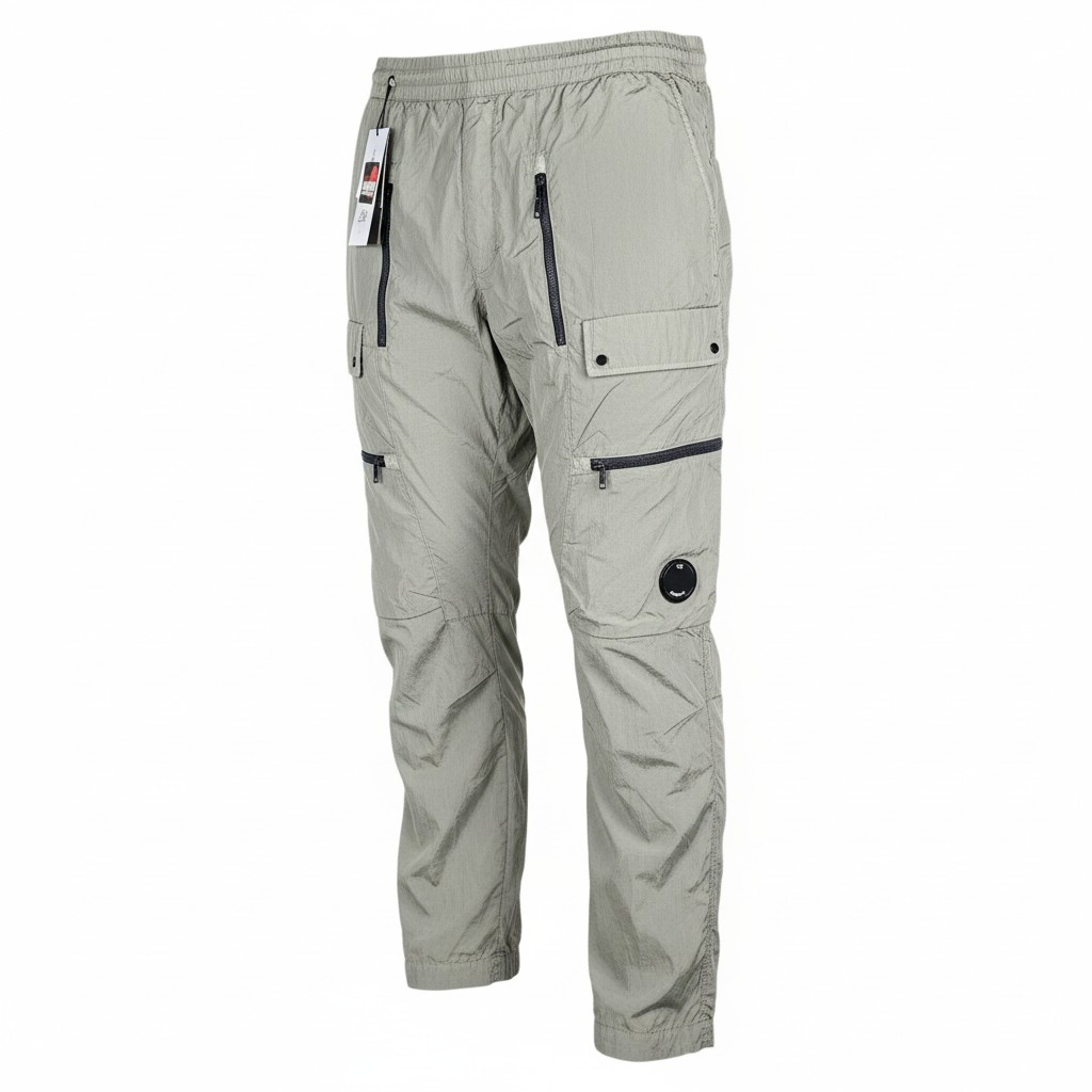 C.P. Company Chrome-R Utility Lens Cargo Pants - Agave Green
