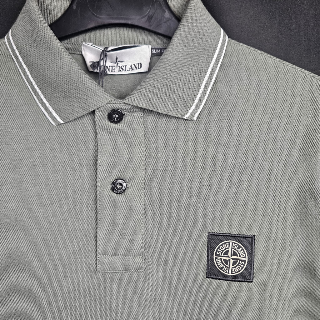 Stone Island Long Sleeved Polo