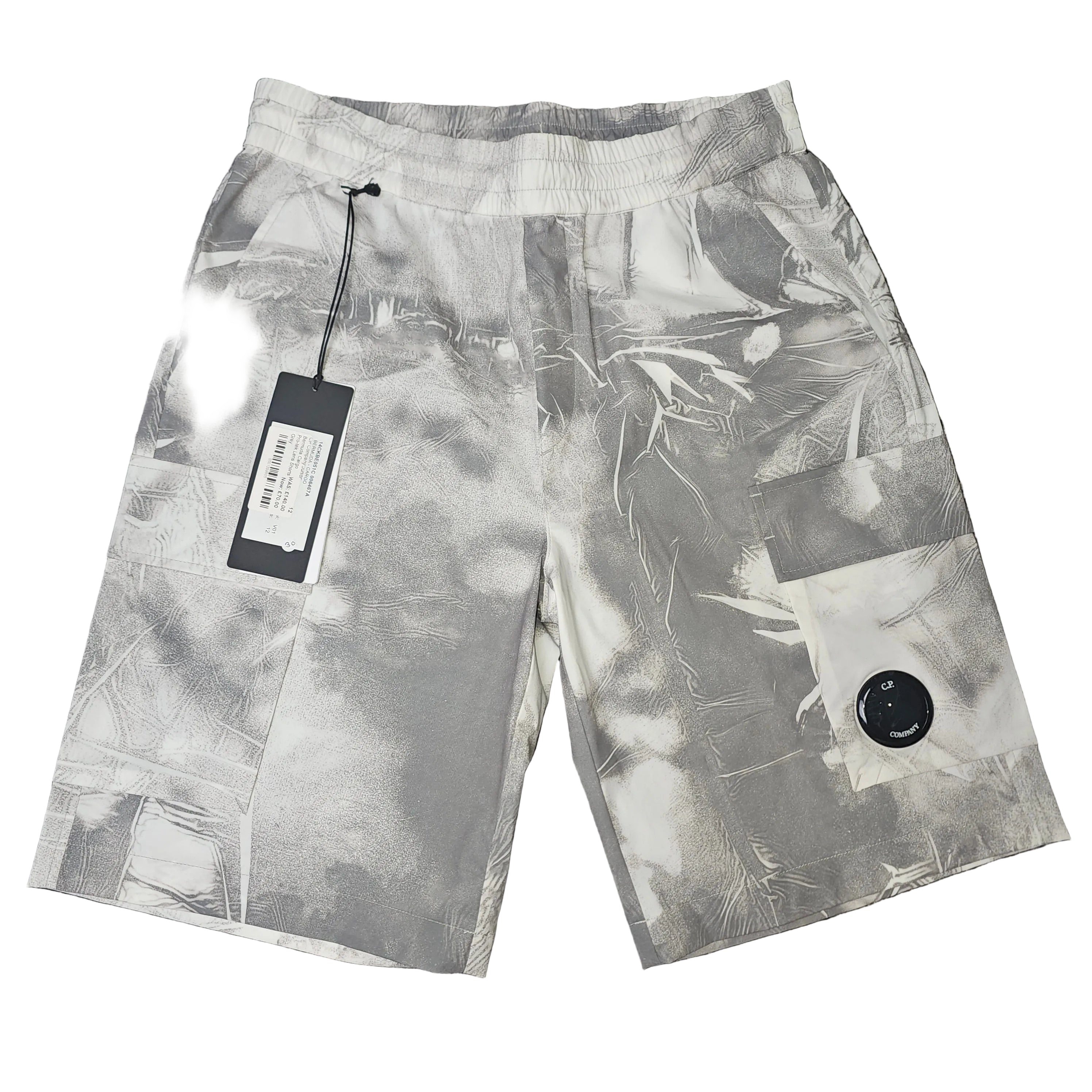 CP Company Junior Bermuda Cargo Pro-Tek Lens Shorts