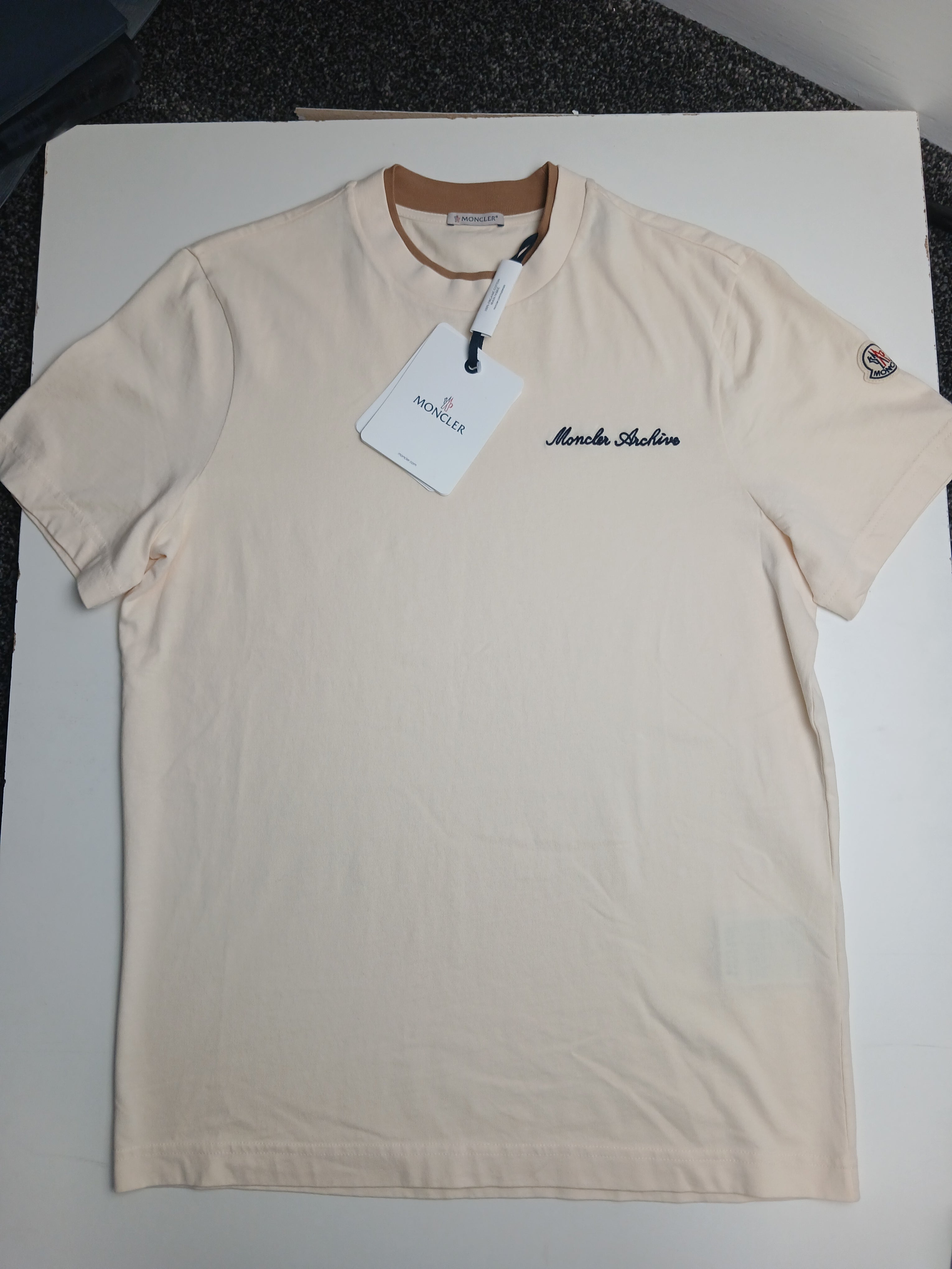 SS26
Moncler Embroidered Logo Cotton T Shirt