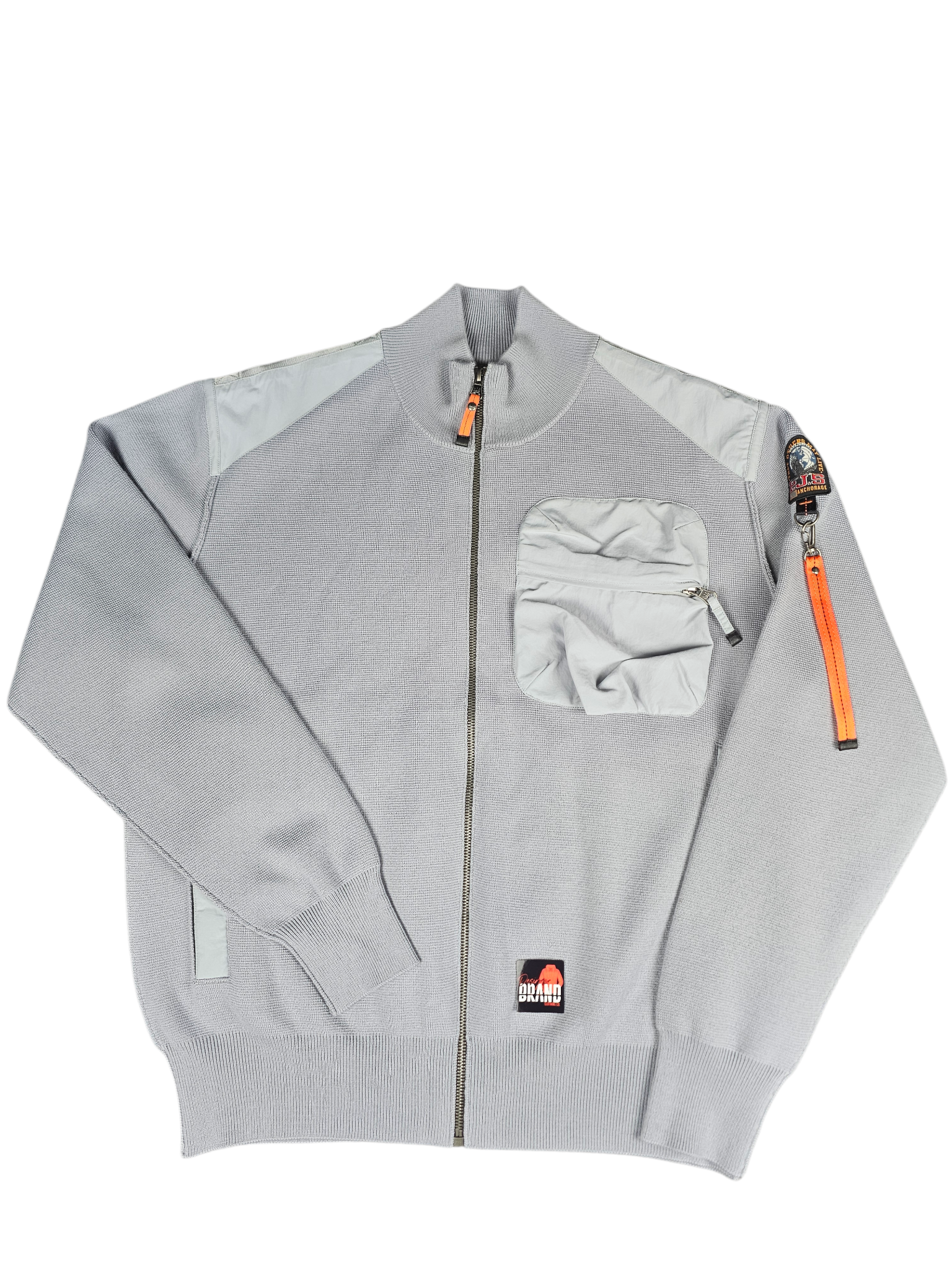 Parajumpers Full Zip Knit Sweater
