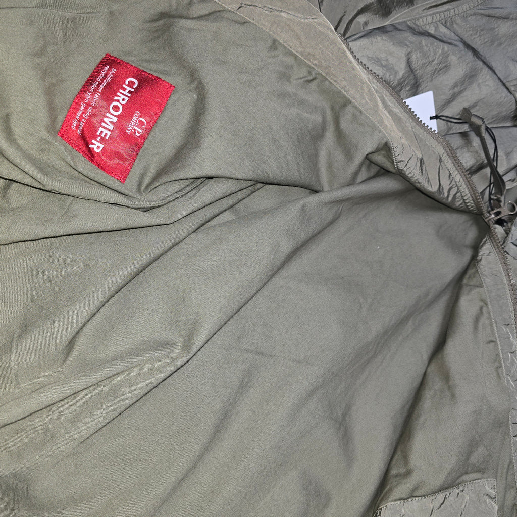 CP Company Chrome-R Embroidered Logo Overshirt