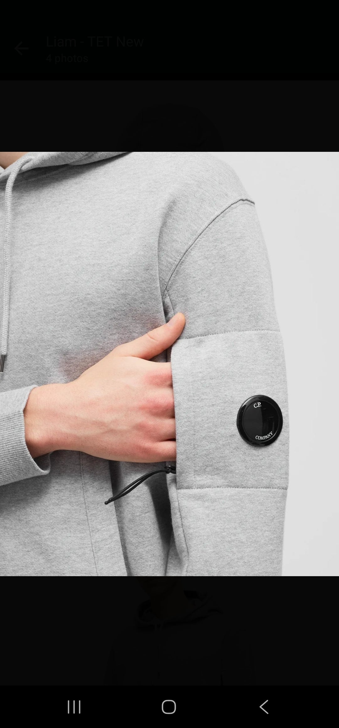 CP Company - Diagonal Raised Cotton Fleece Hoodie