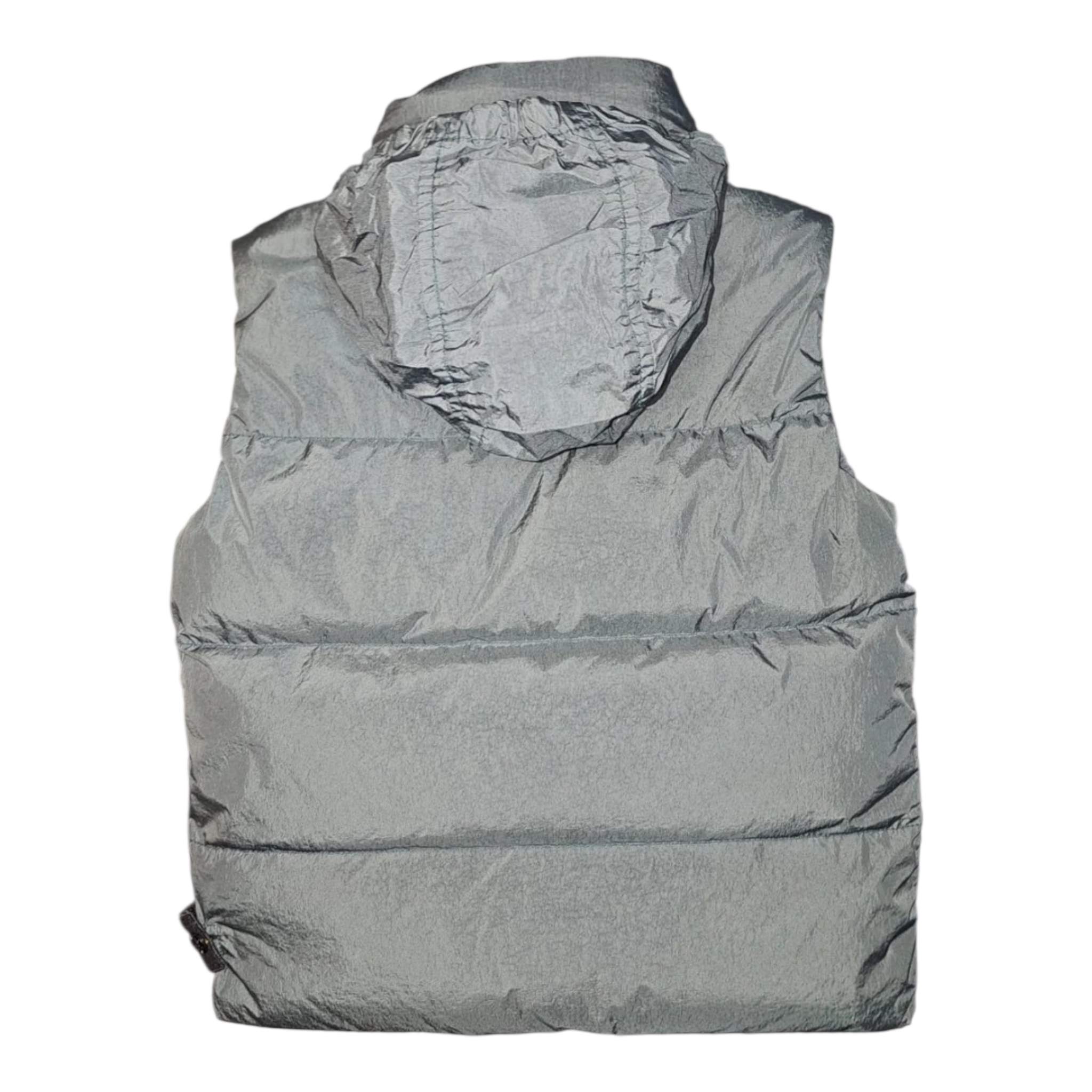 Stone Island Junior Down Gilet with Foldable Hood