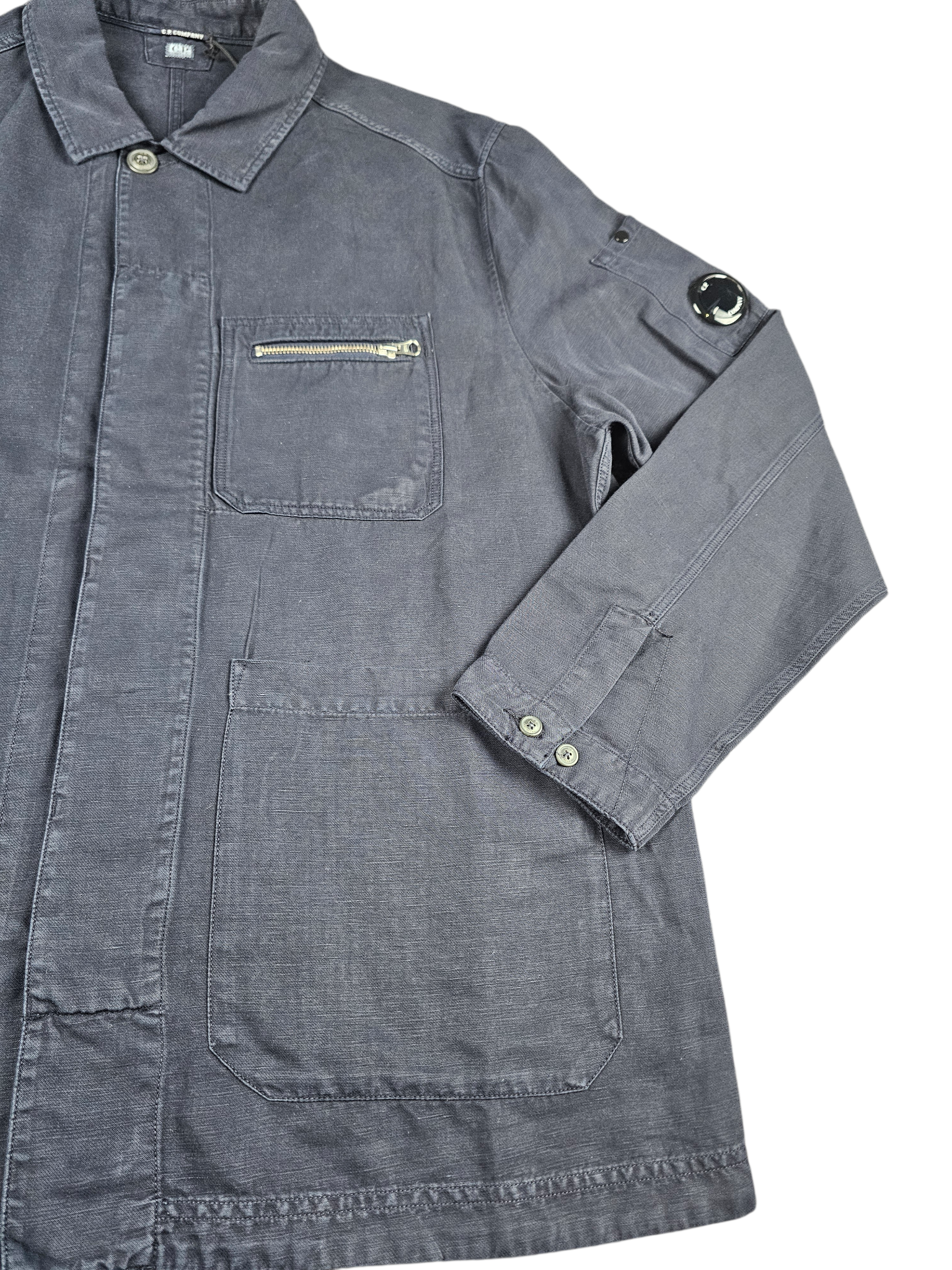 CP Company Arms Lens Pocket Heavy Cotton Overshirt