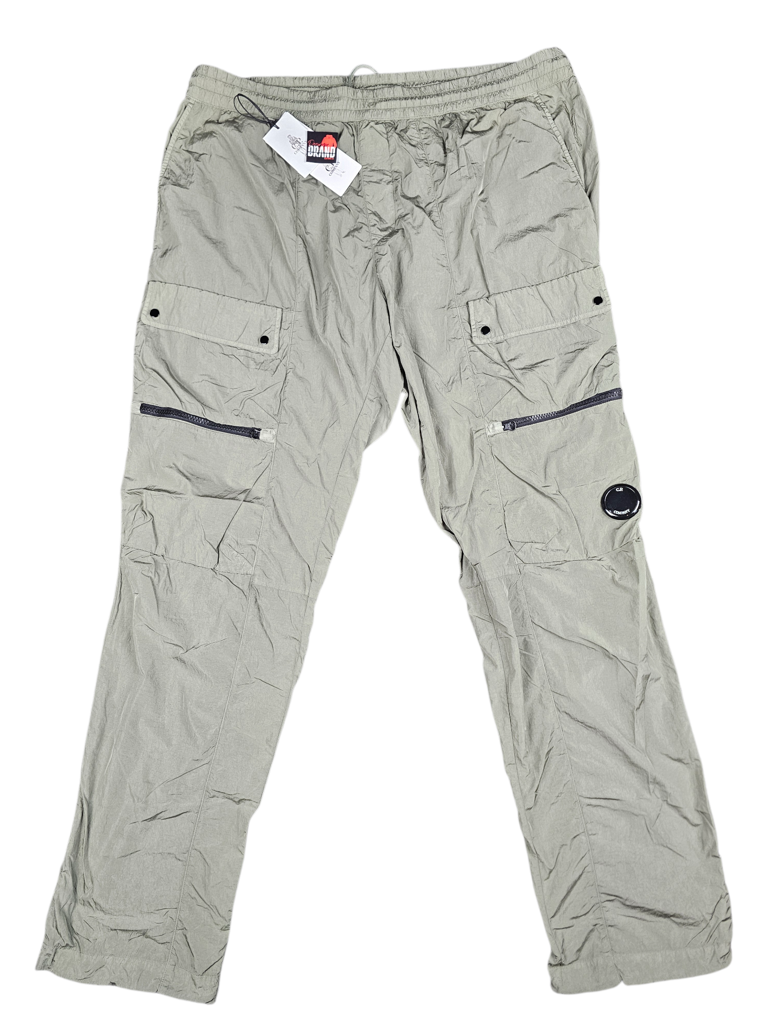 C.P. Company Chrome-R Utility Lens Cargo Pants - Agave Green