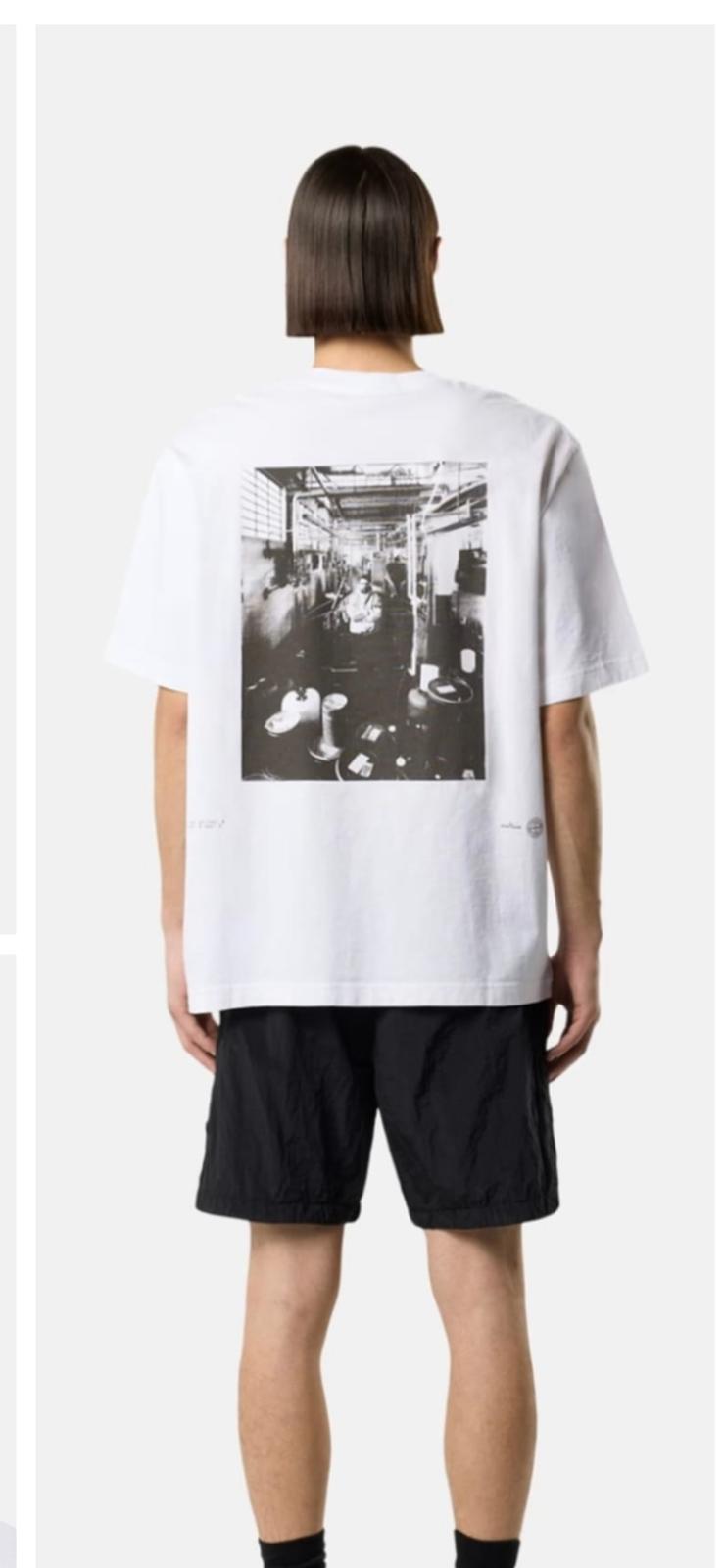 Stone Island SS26 T-Shirt " Carlo Print "