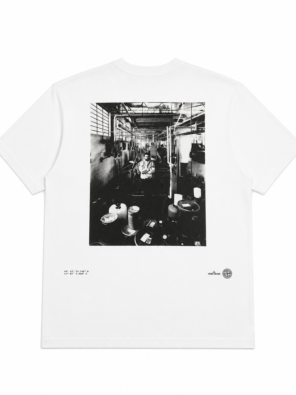 Stone Island SS26 T-Shirt " Carlo Print "