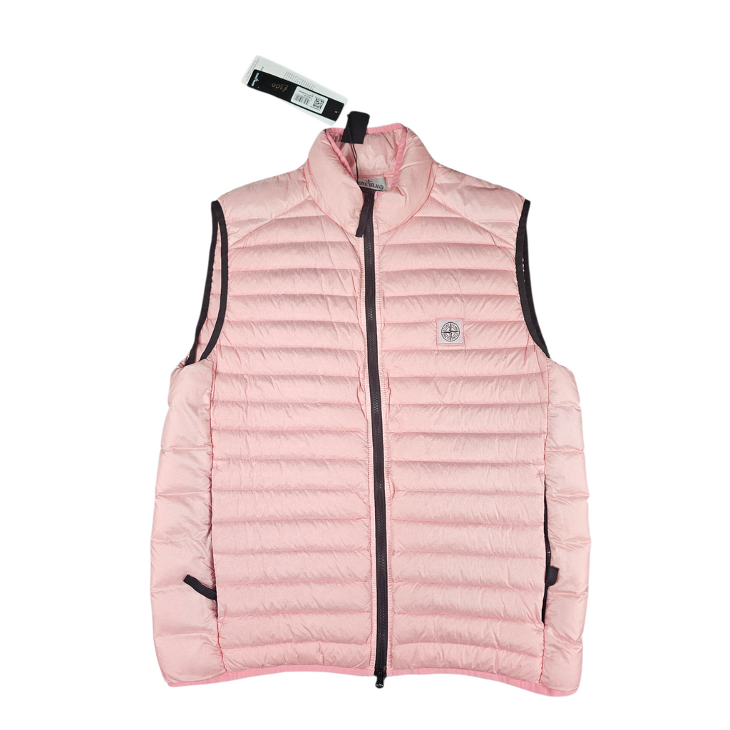 Stone Island Loom Woven Chambers Gilet - Large