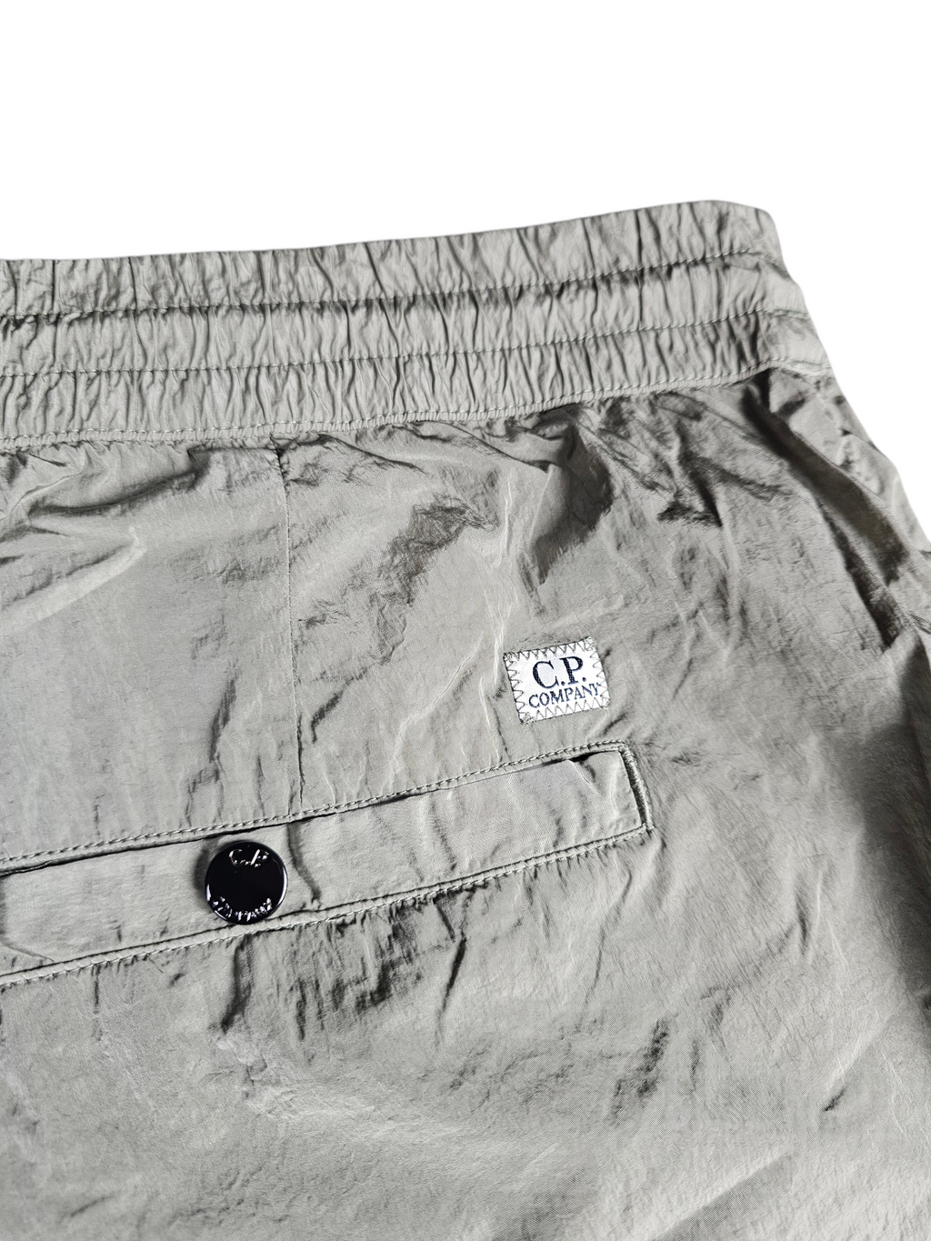 C.P. Company Chrome-R Utility Lens Cargo Pants - Agave Green