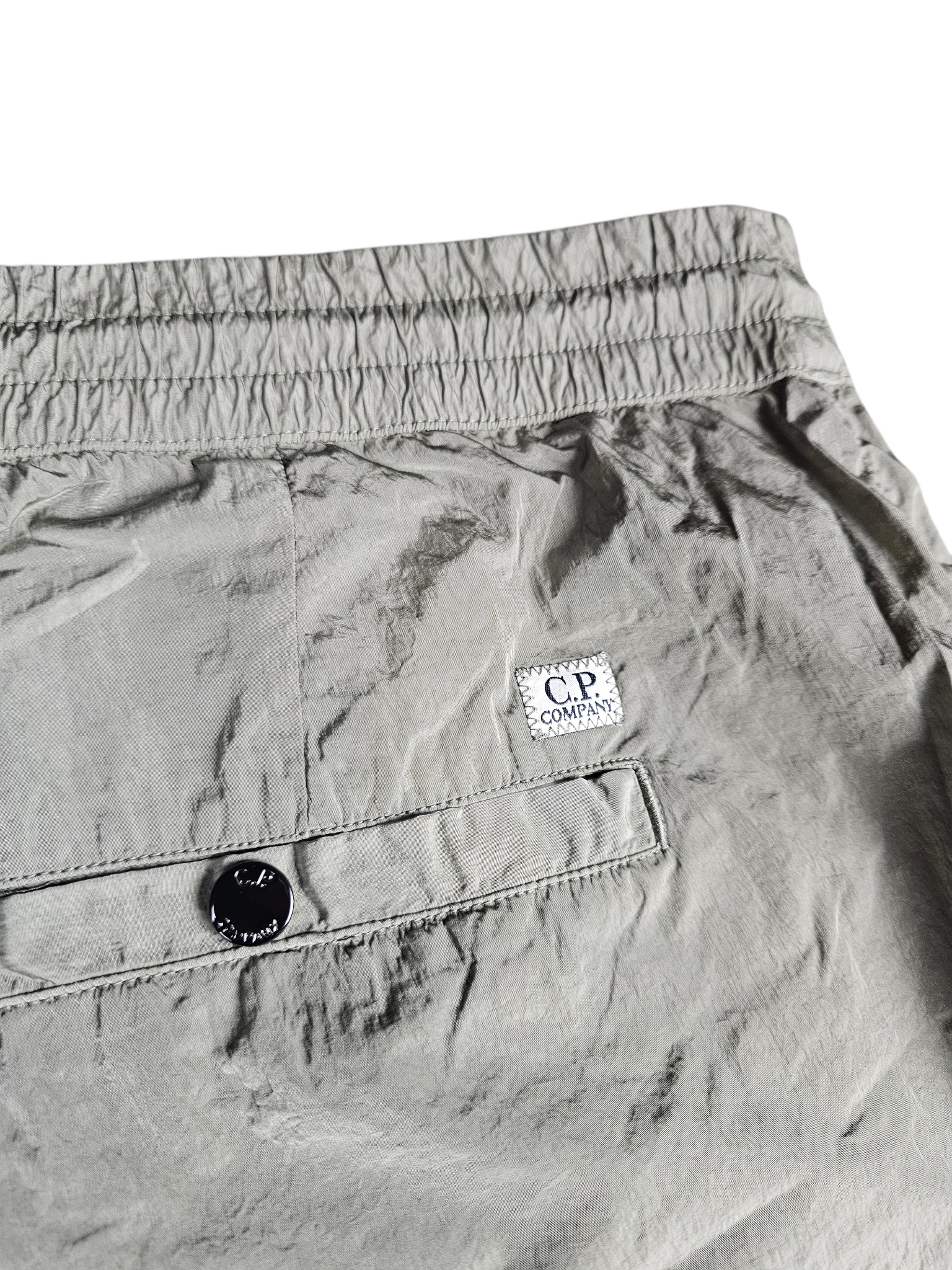 C.P. Company Chrome-R Utility Lens Cargo Pants - Agave Green