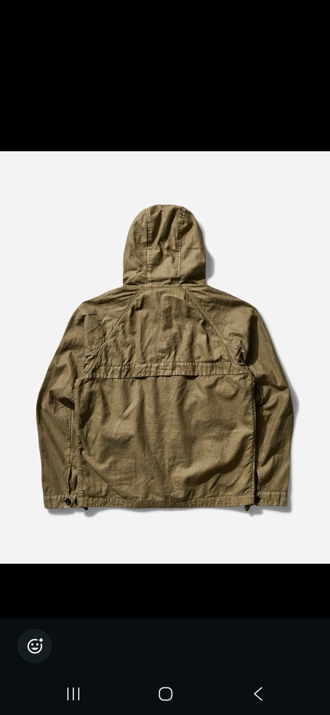 CP Company Lino Wax Goggle Jacket