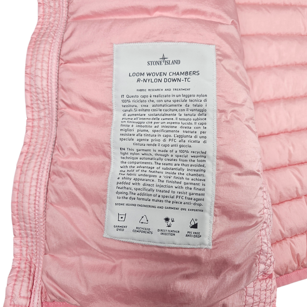 Stone Island Loom Woven Chambers Gilet - Large