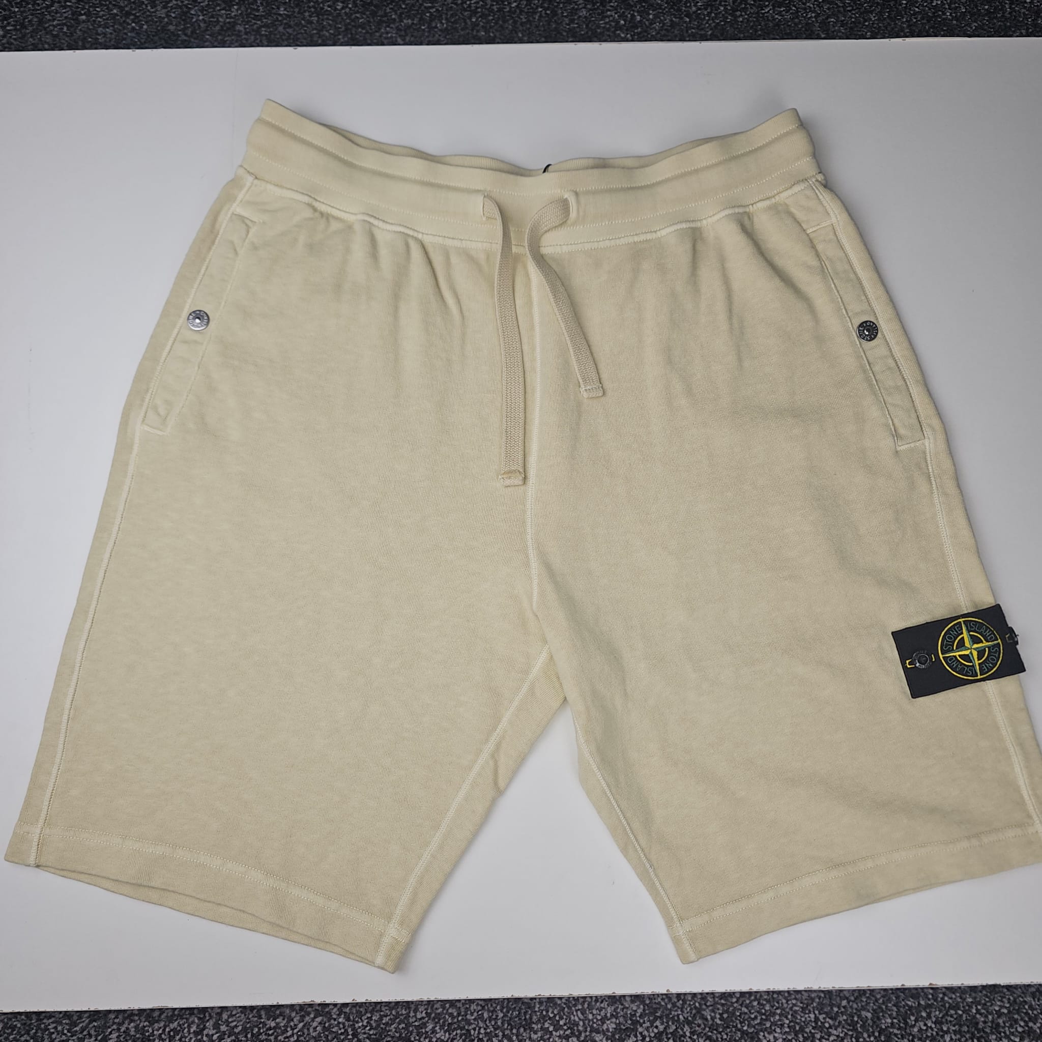 Stone Island 'Old Effect' Sweat Bermuda Shorts