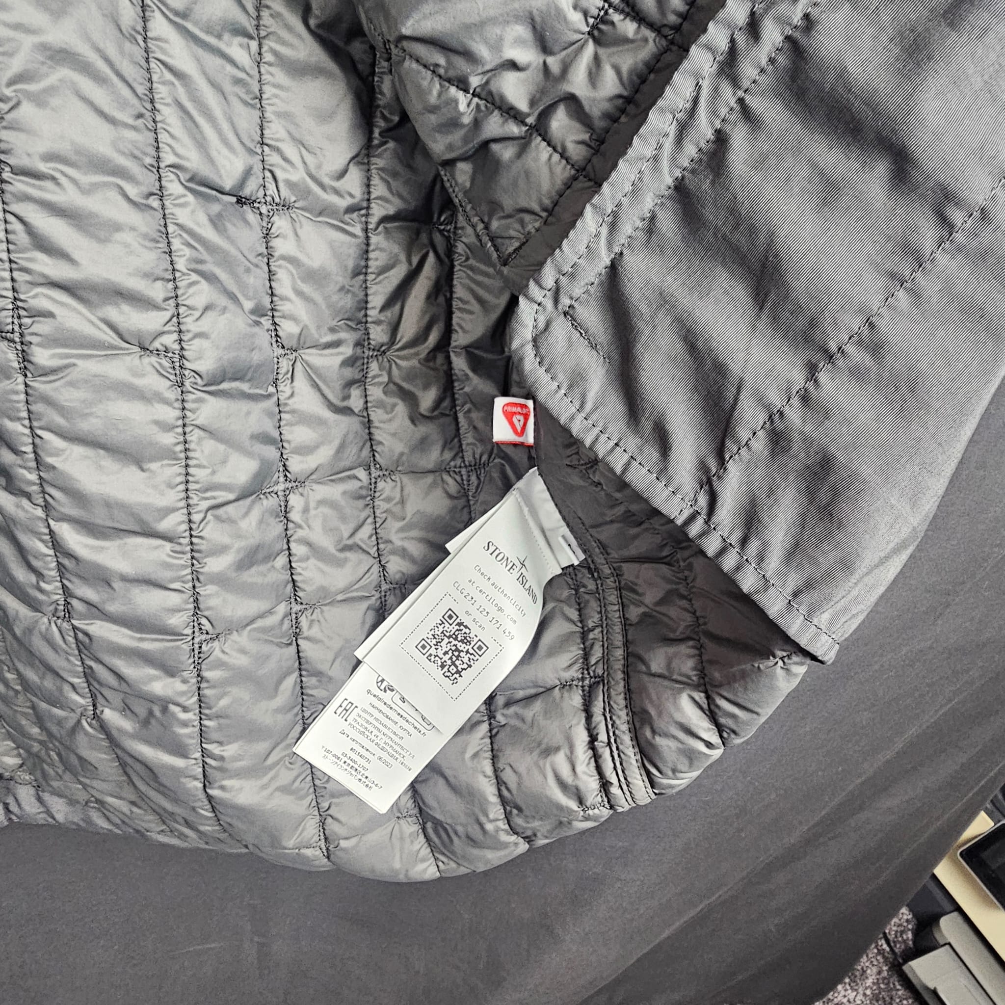 Stone Island Quilted Nylon Stella with Primaloft -TC Jacket