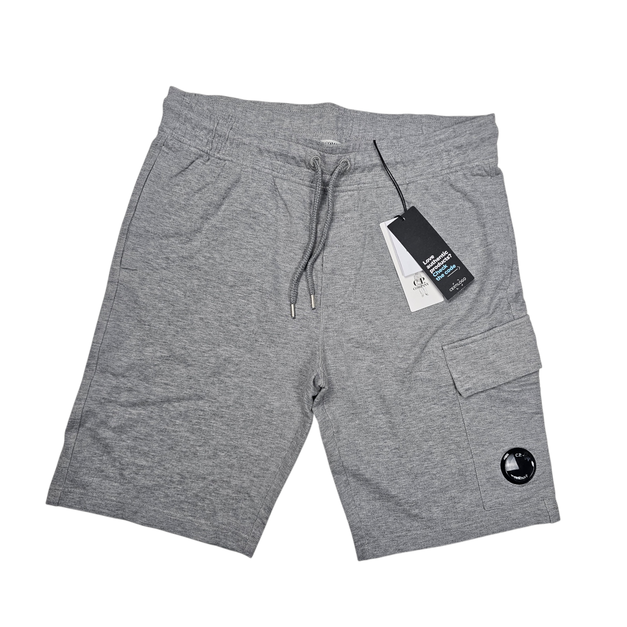 CP Company Light Fleece Lens Pocket Sweat Shorts