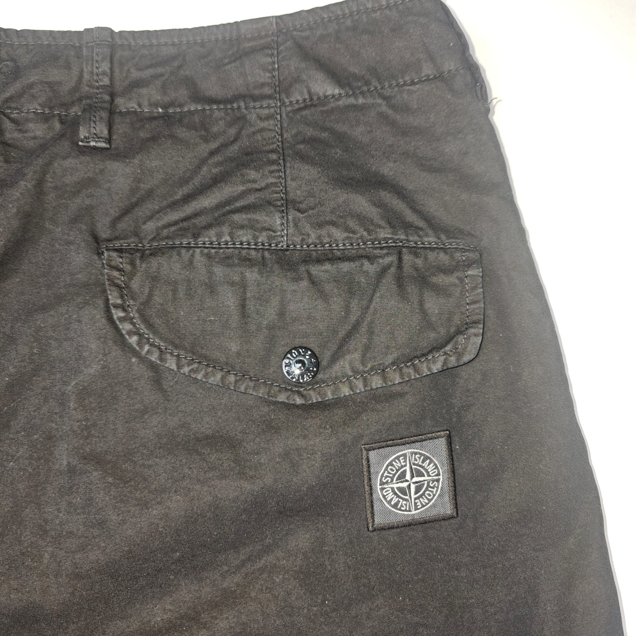 Stone Island Compas Patch Bermuda Shorts