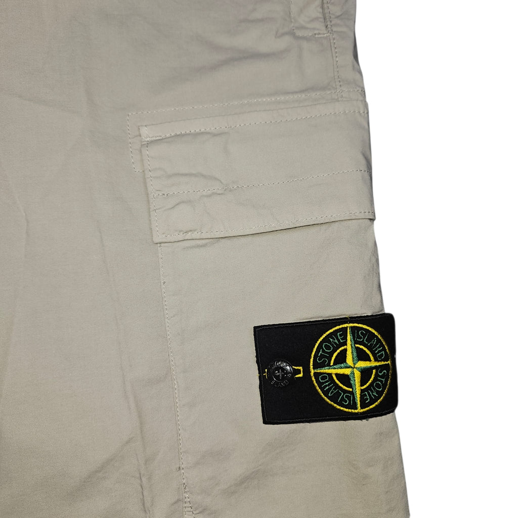 Stone Island S/S26 Regular Fit Bermuda Cargo Shorts