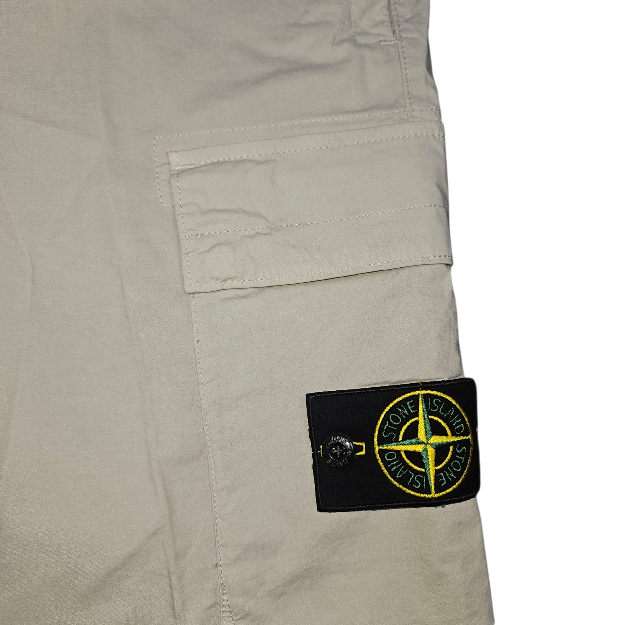 Stone Island S/S26 Regular Fit Bermuda Cargo Shorts