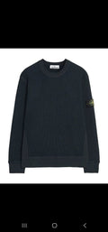 Stone Island Organic Cotton Waffle Fleece Sweatshirt