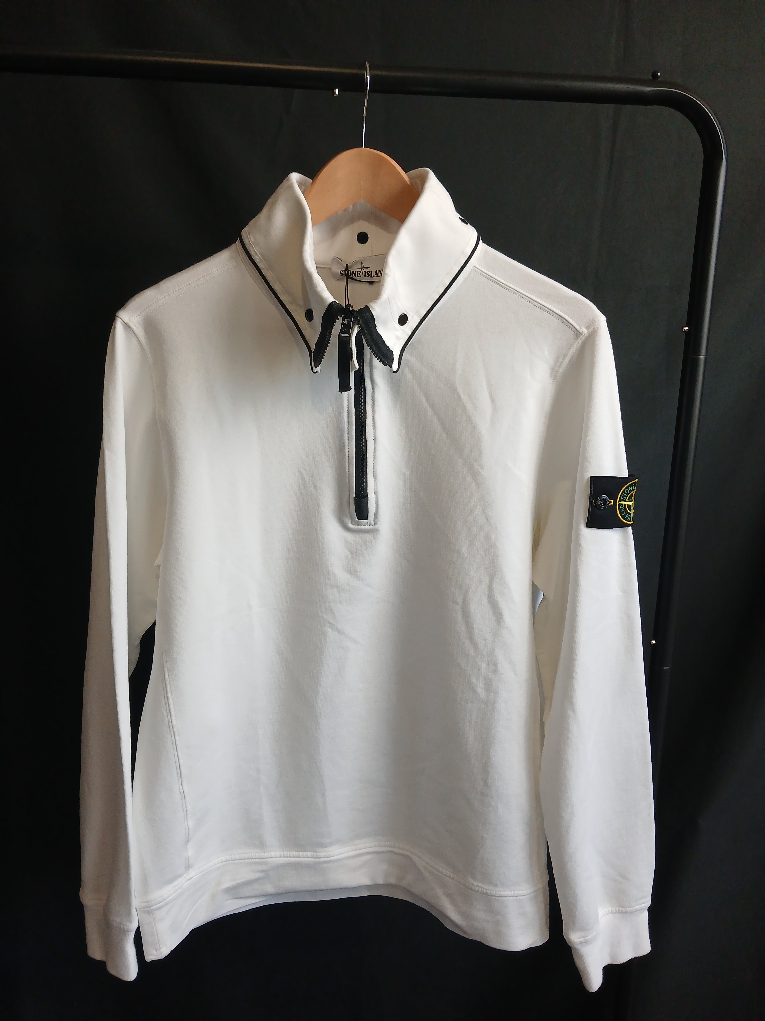 Stone Island Quarter Zip Sweater