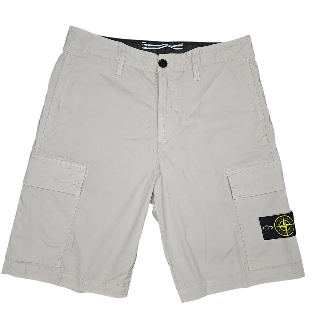 Stone Island S/S26 Regular Fit Bermuda Cargo Shorts