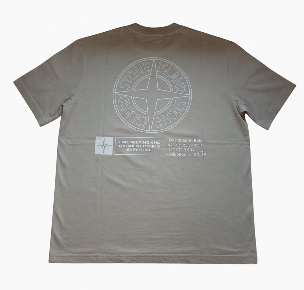 Stone Island Logo Print T Shirt