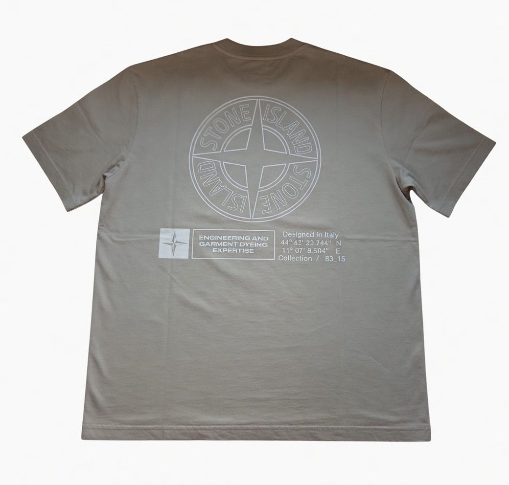 Stone Island Logo Print T Shirt