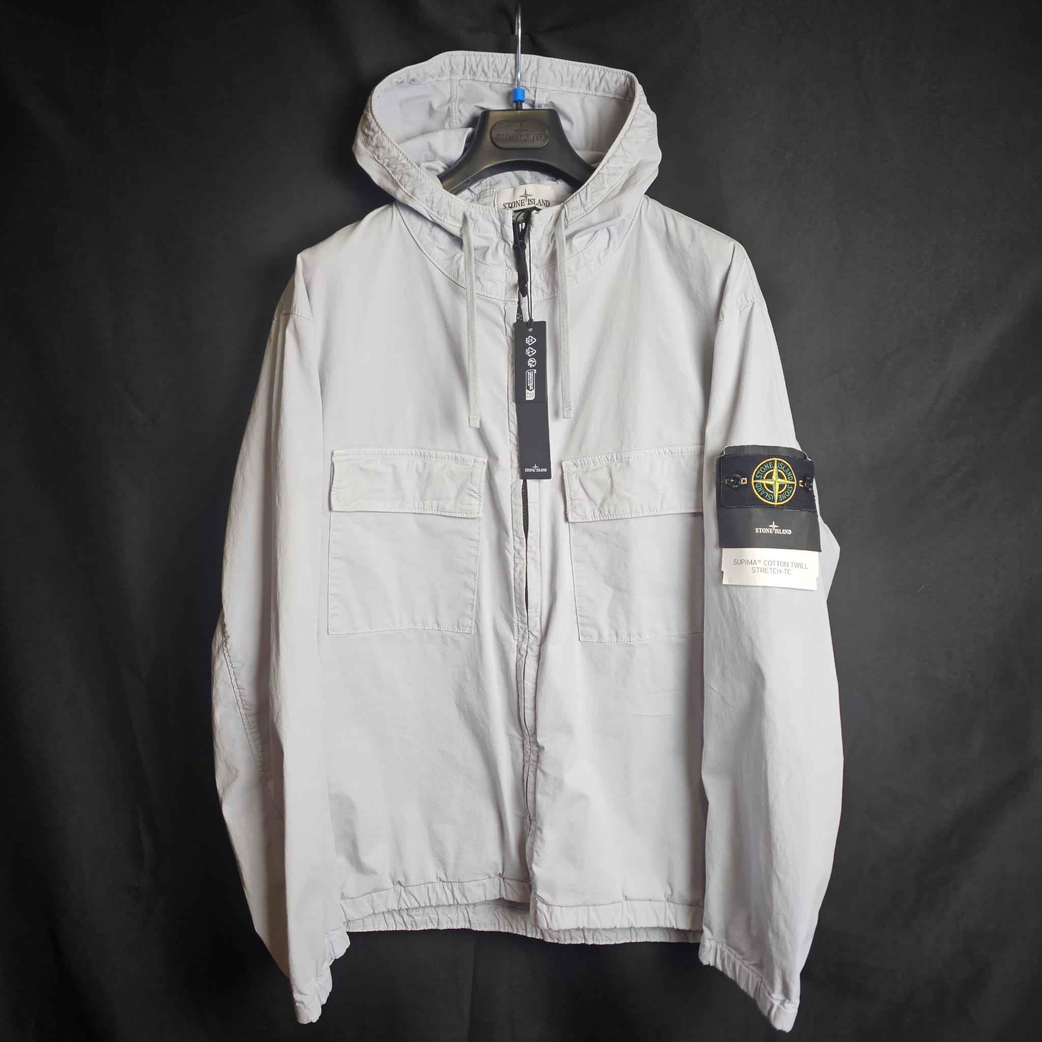 Stone Island Supima Cotton Twill Stretch-TC Jacket