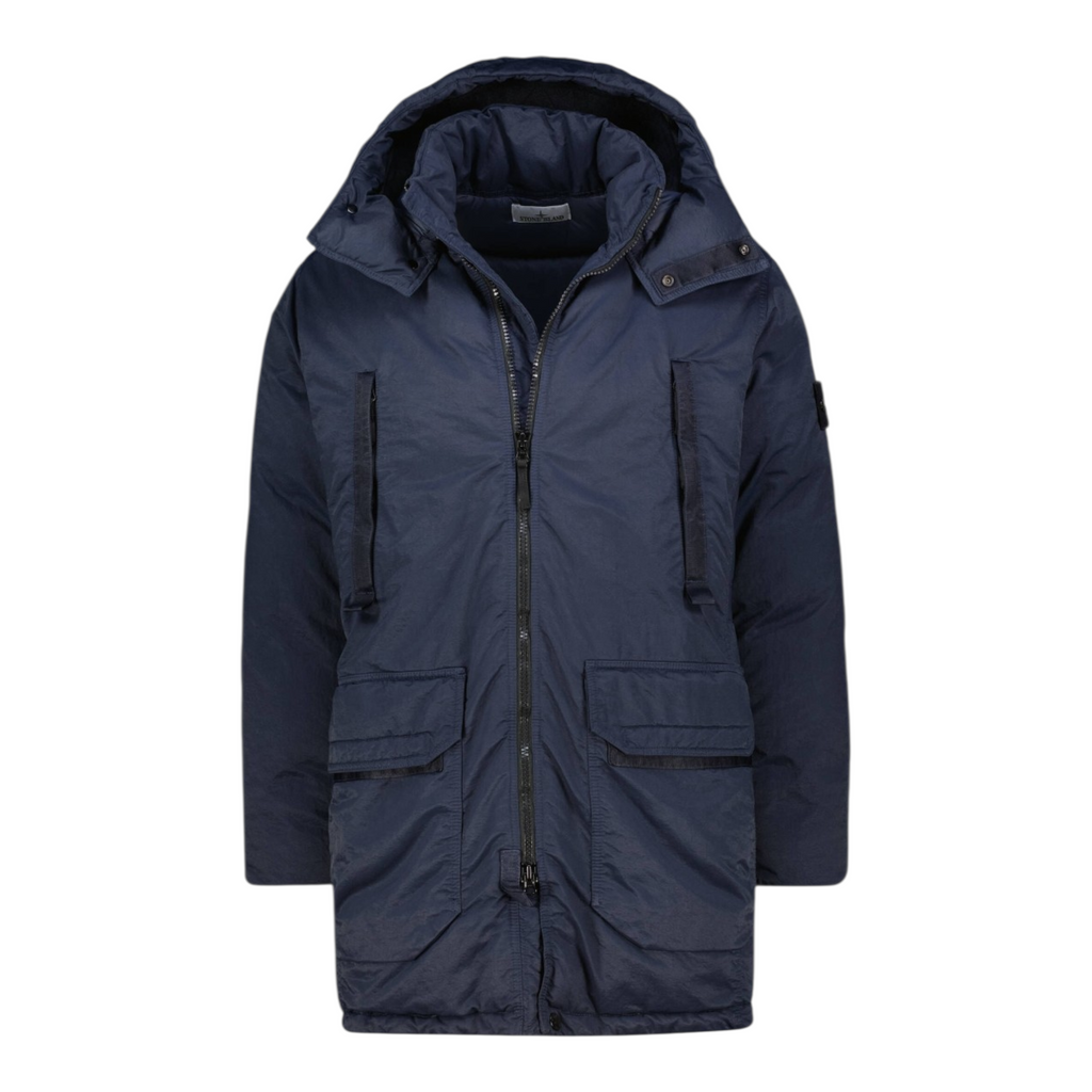 Stone Island Opaque Nylon Twill Down-TC Coat