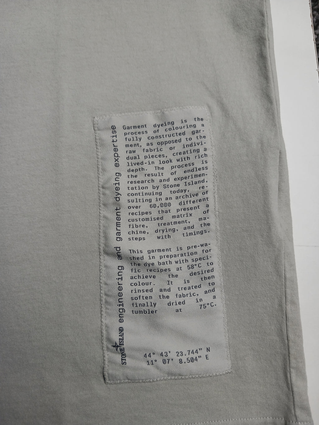 Stone Island Combed Cotton Jersey, Printed T-Shirt