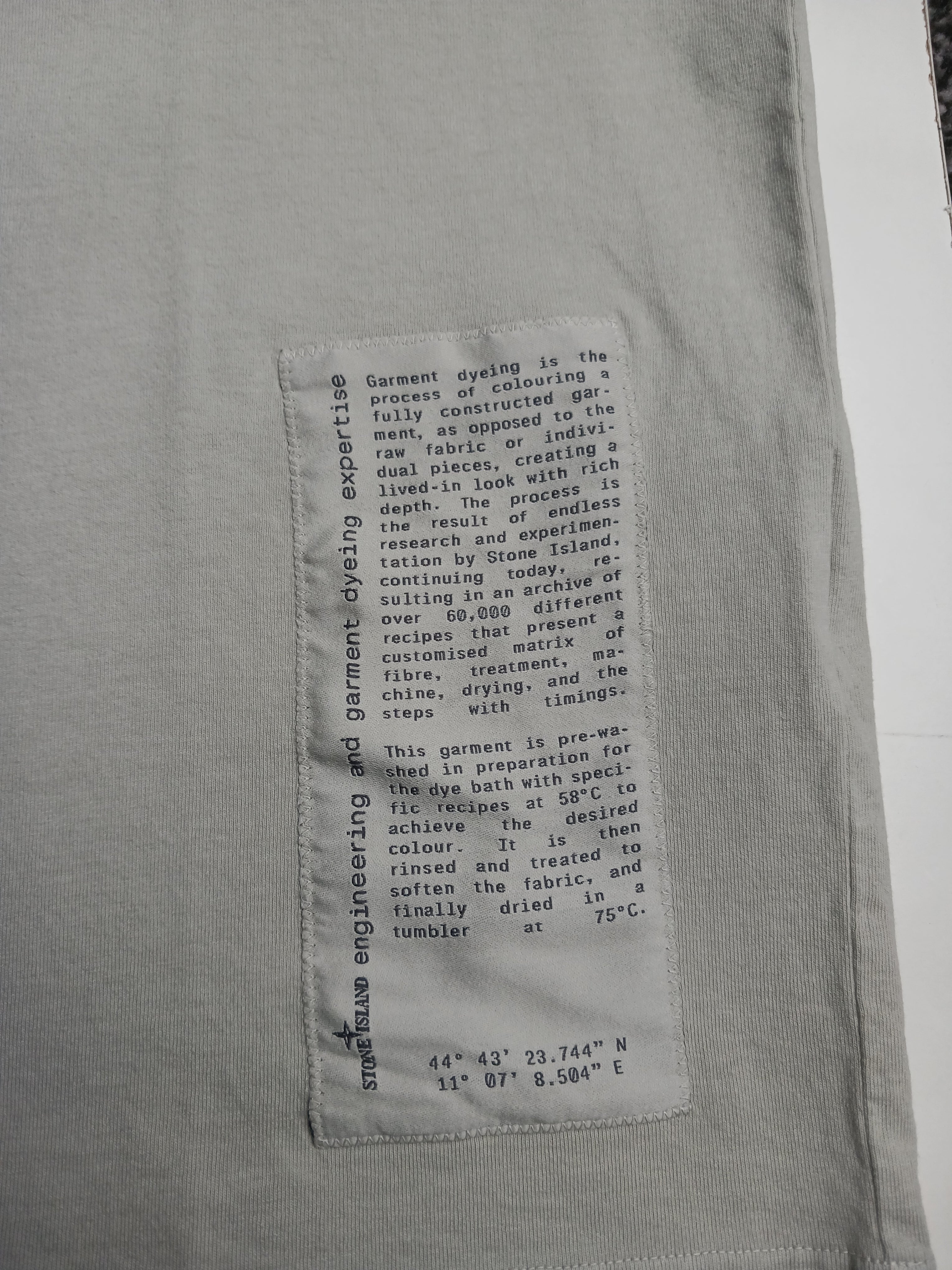 Stone Island Combed Cotton Jersey, Printed T-Shirt