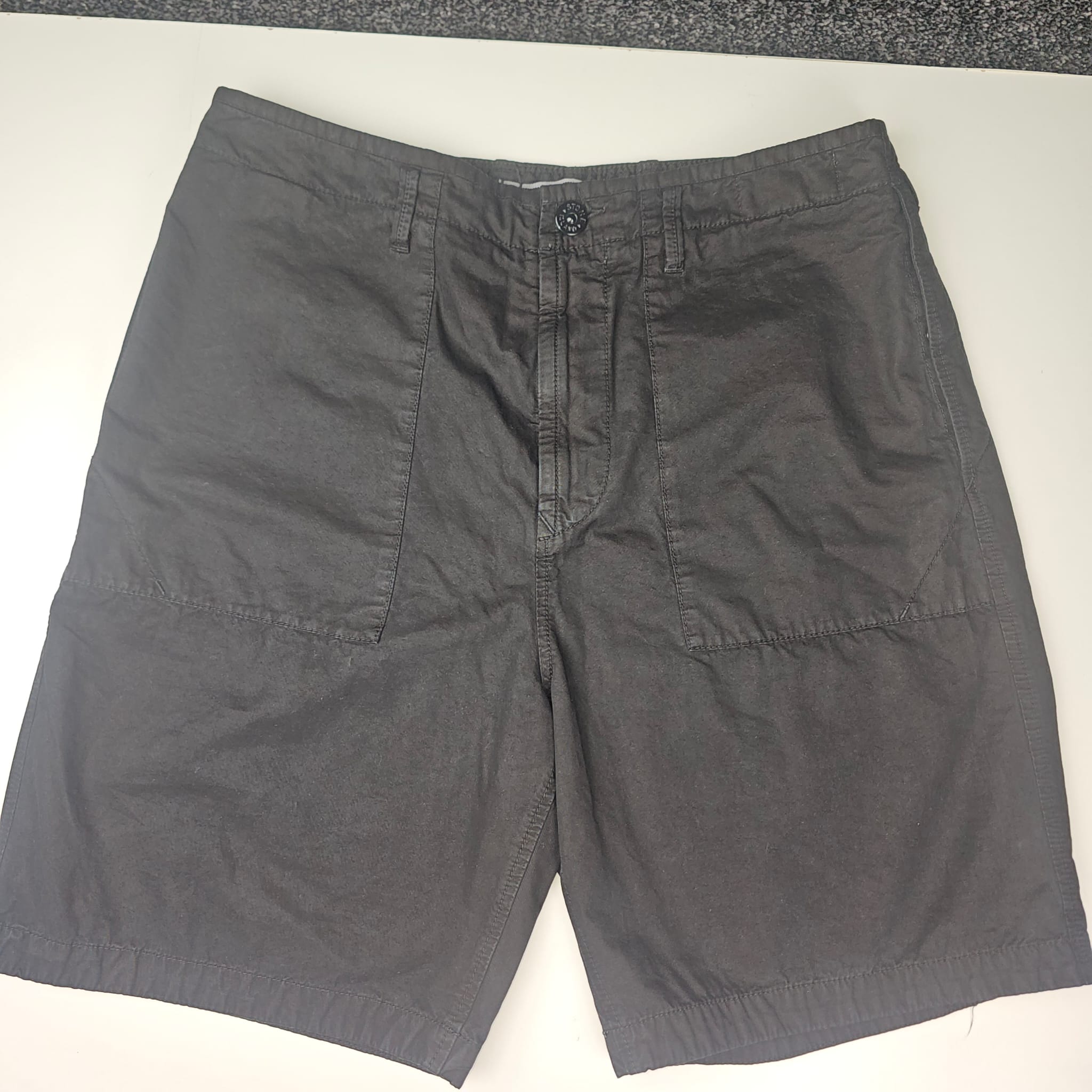 Stone Island Compas Patch Bermuda Shorts