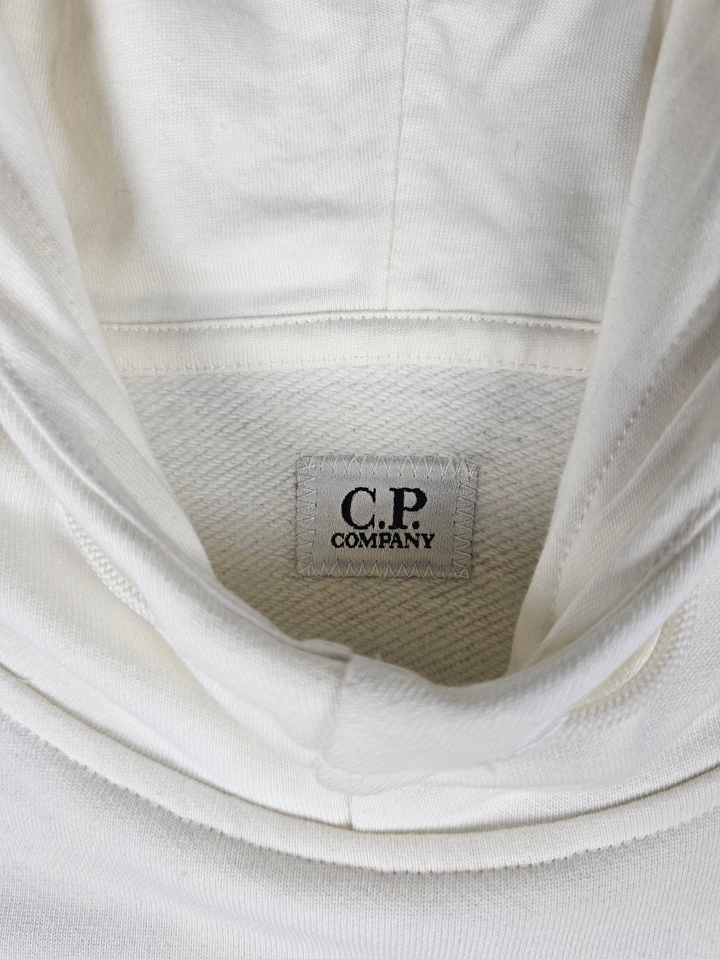 CP Company Goggle Sweat Hooded Diagonal Raised Fleece