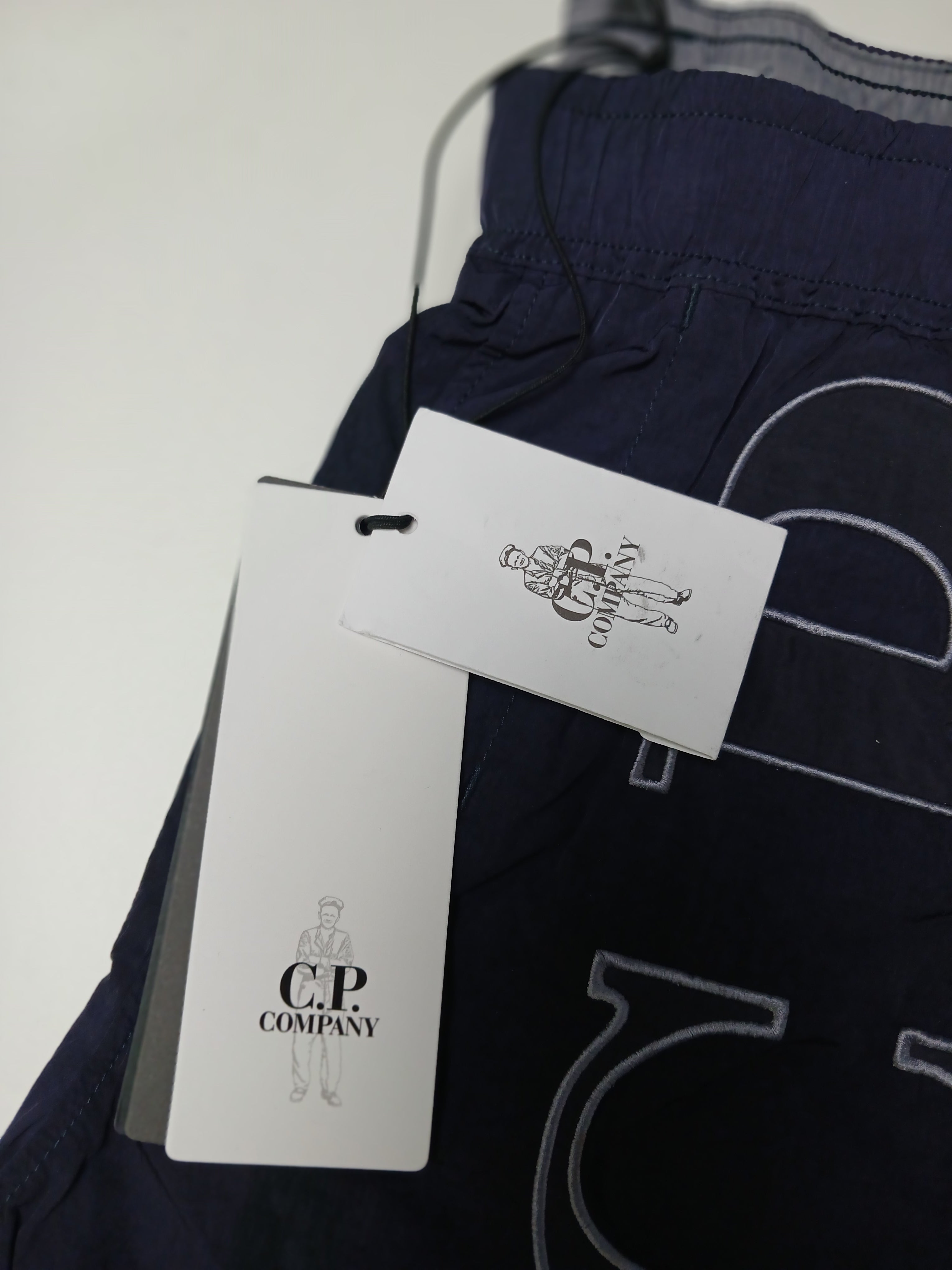 CP Company Eco Chrome R Logo Swim Shorts