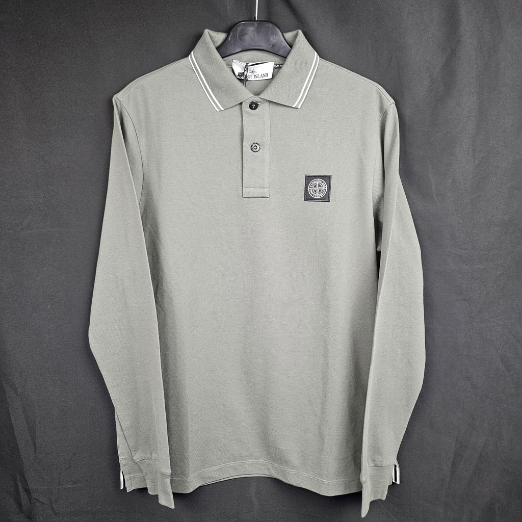 Stone Island Long Sleeved Polo