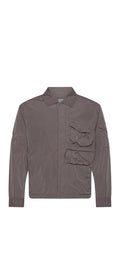 CP Company Chrome-R Embroidered Logo Overshirt